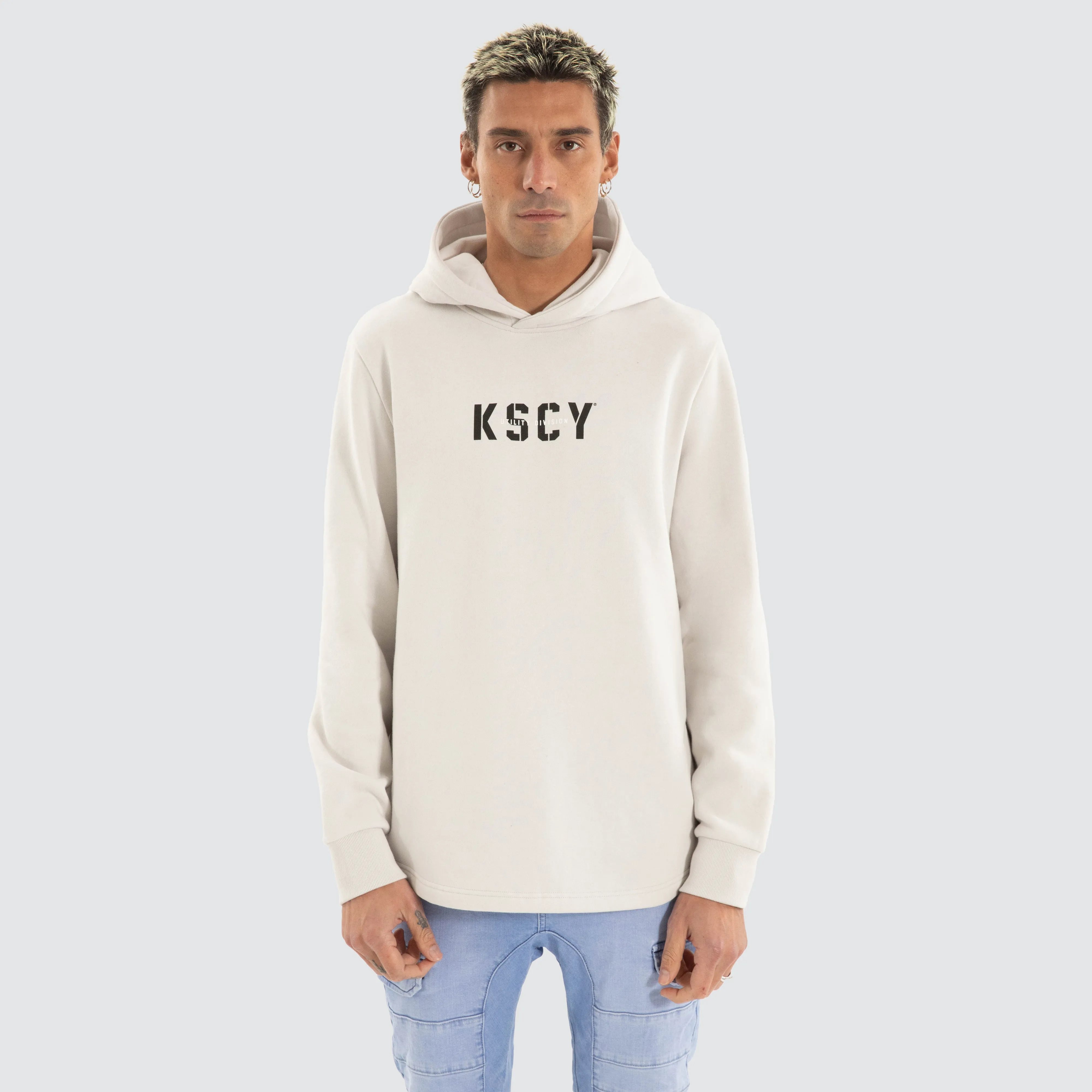 Bask Dual Curved Hoodie Glacier Grey sold by Neverland product image thumbnail 2