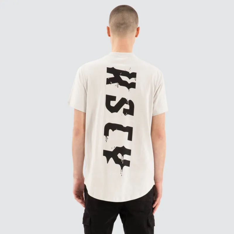 Allure Dual Curved Tee Glacier Grey sold by Neverland