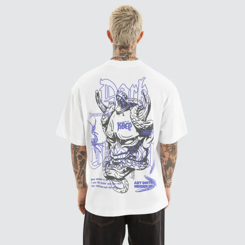 Strains Street Tee White sold by Neverland