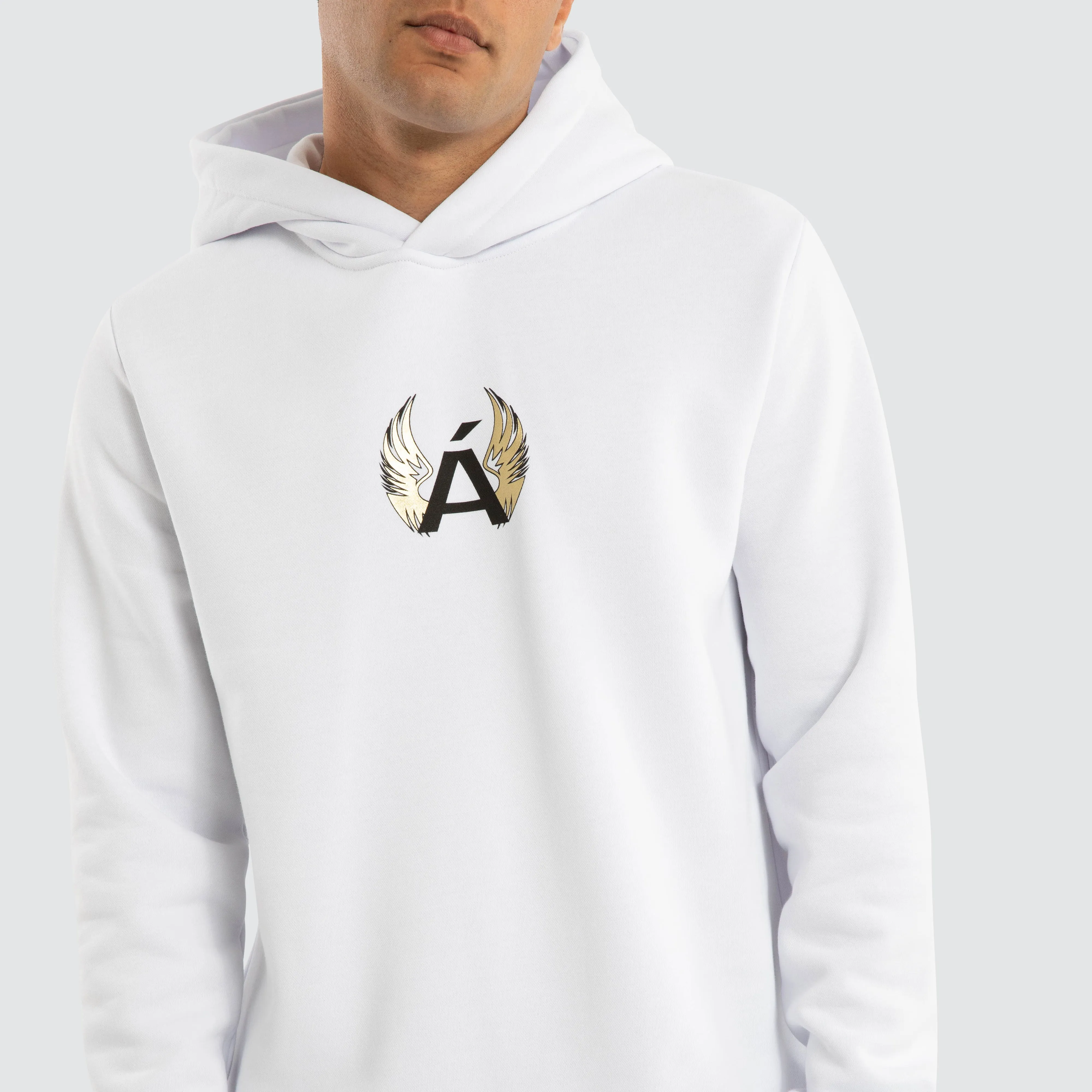 Station Dual Curved Hoodie White sold by Neverland product image thumbnail 5