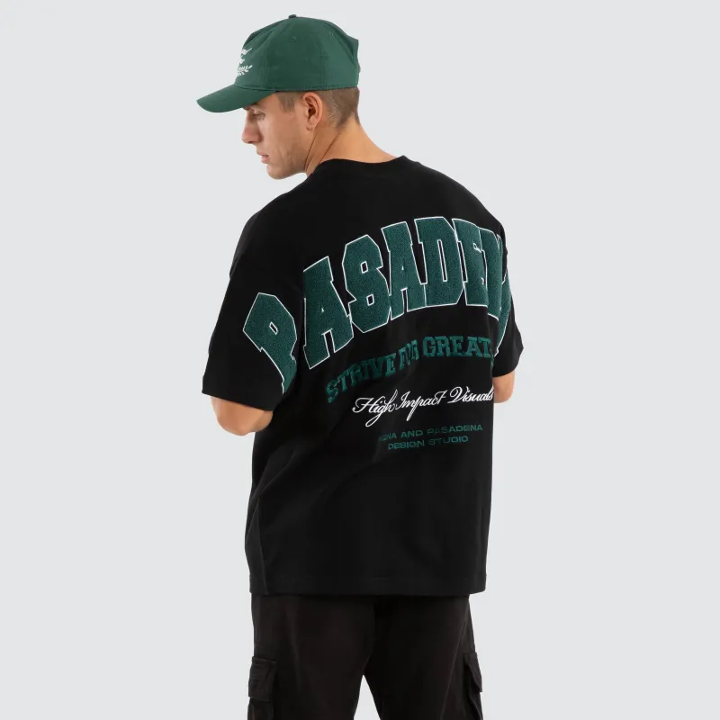 Balance Raptor Tee Jet Black sold by Neverland