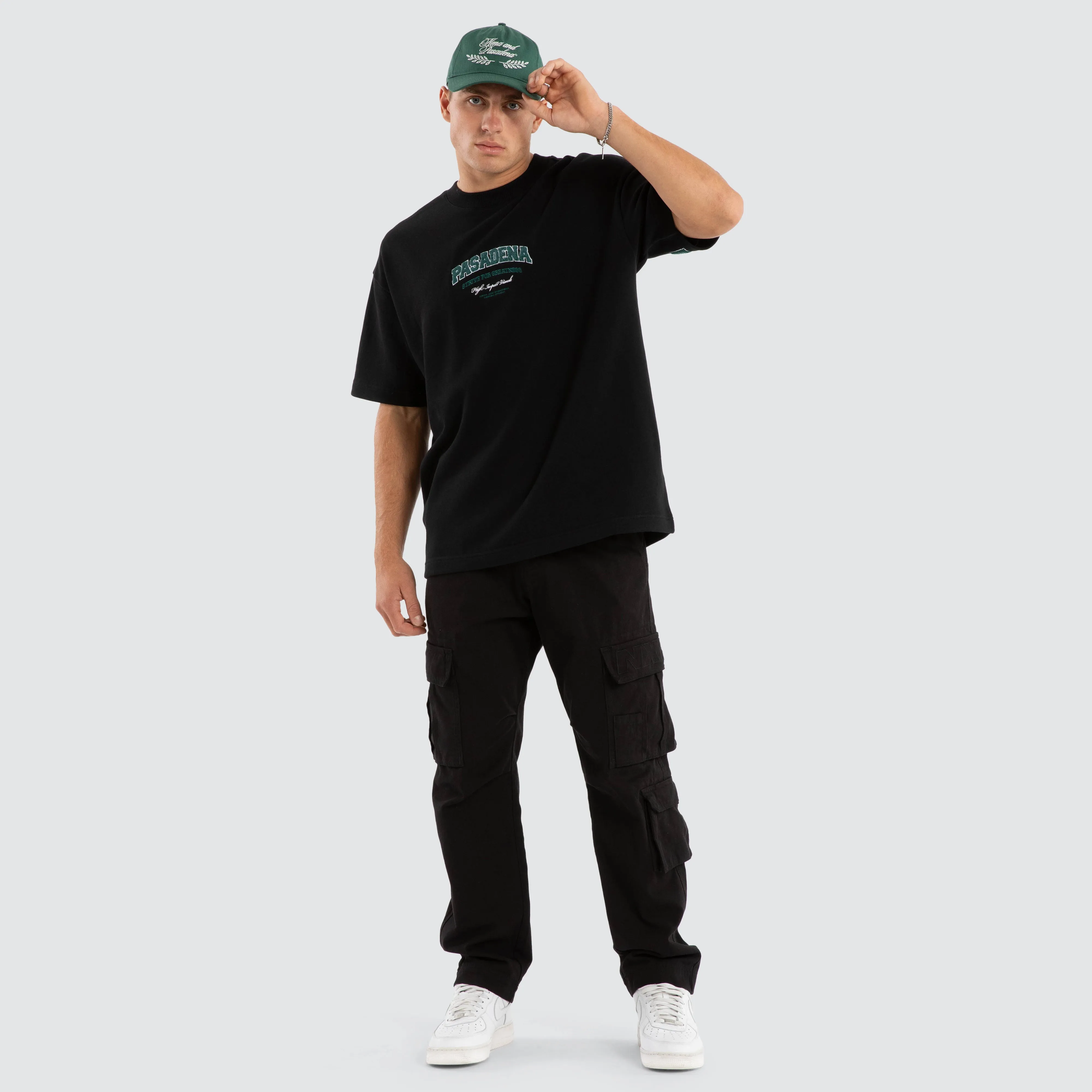 Balance Raptor Tee Jet Black sold by Neverland product image thumbnail 5