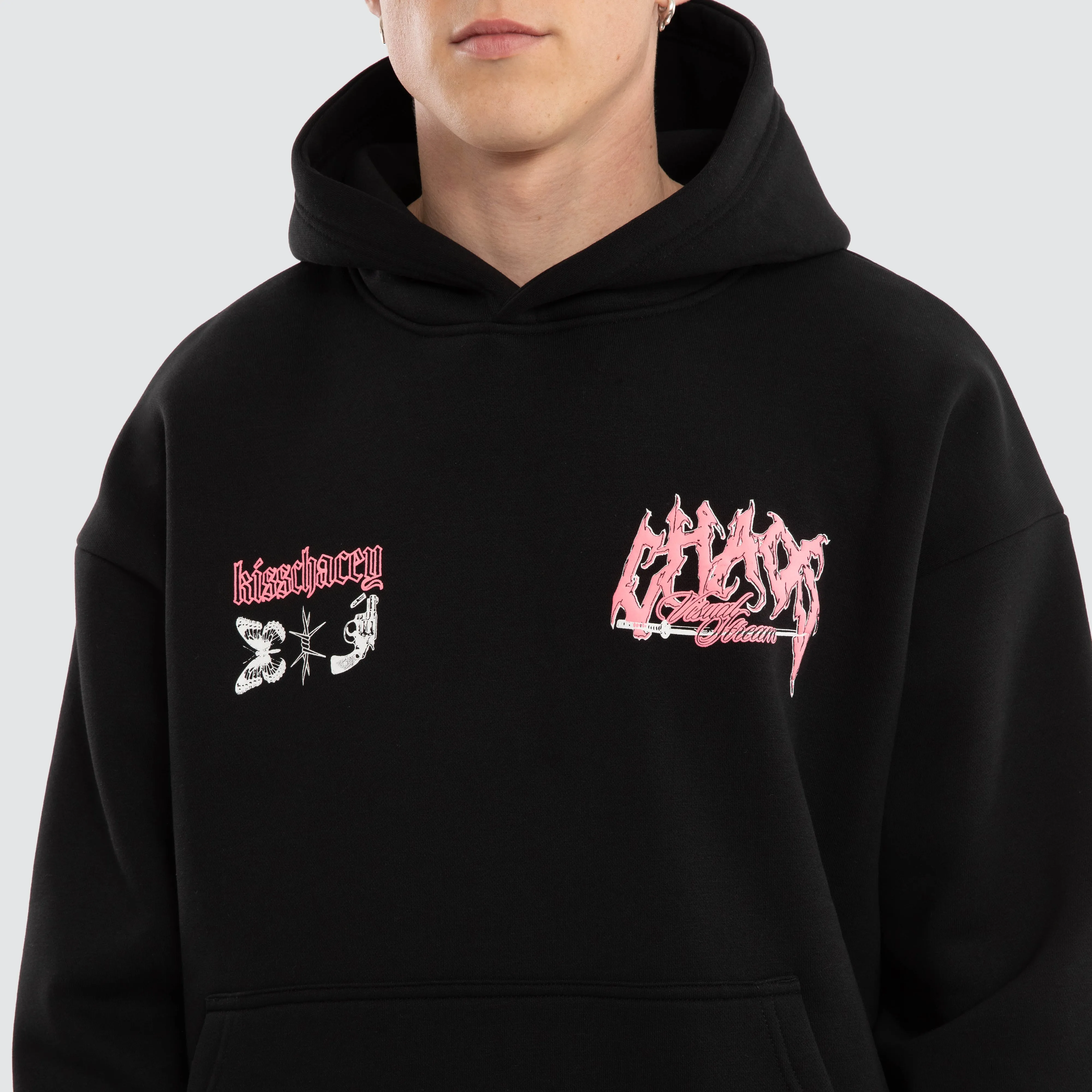 Katana Oversized Hoodie Jet Black sold by Neverland product image thumbnail 5