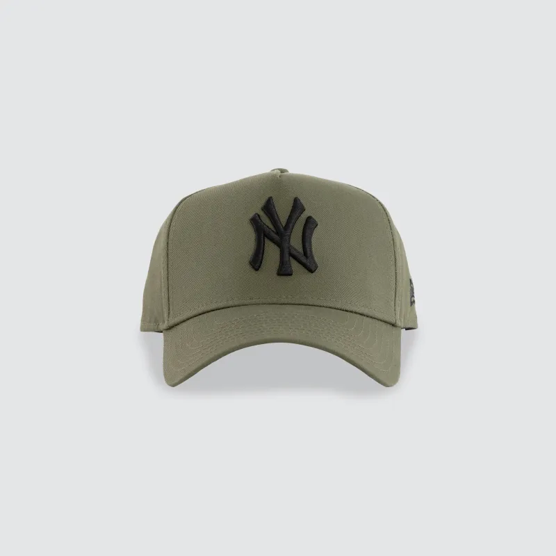 NY Yankees 9FORTY A-Frame Olive sold by Neverland