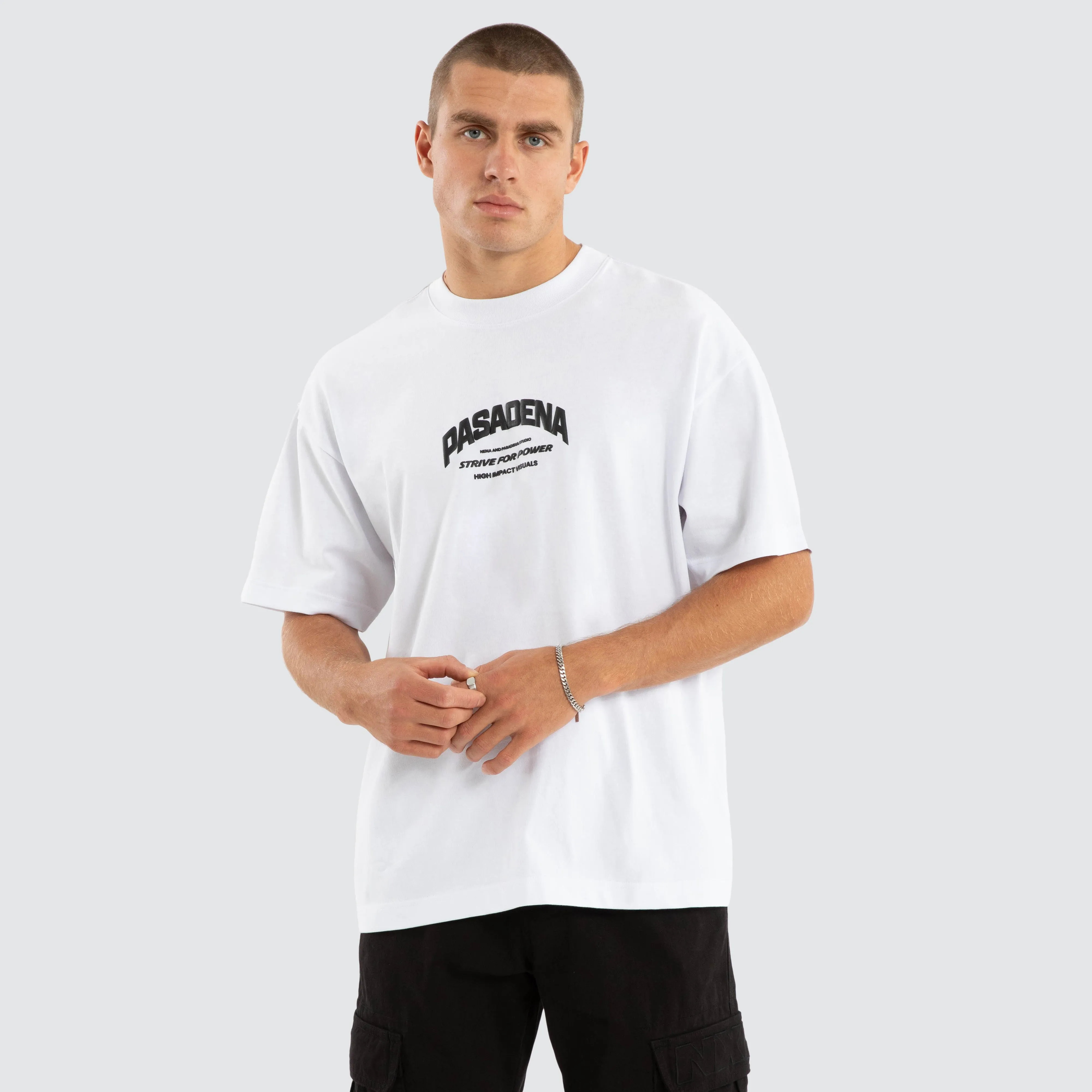Strive Raptor Tee Optical White sold by Neverland product image thumbnail 3