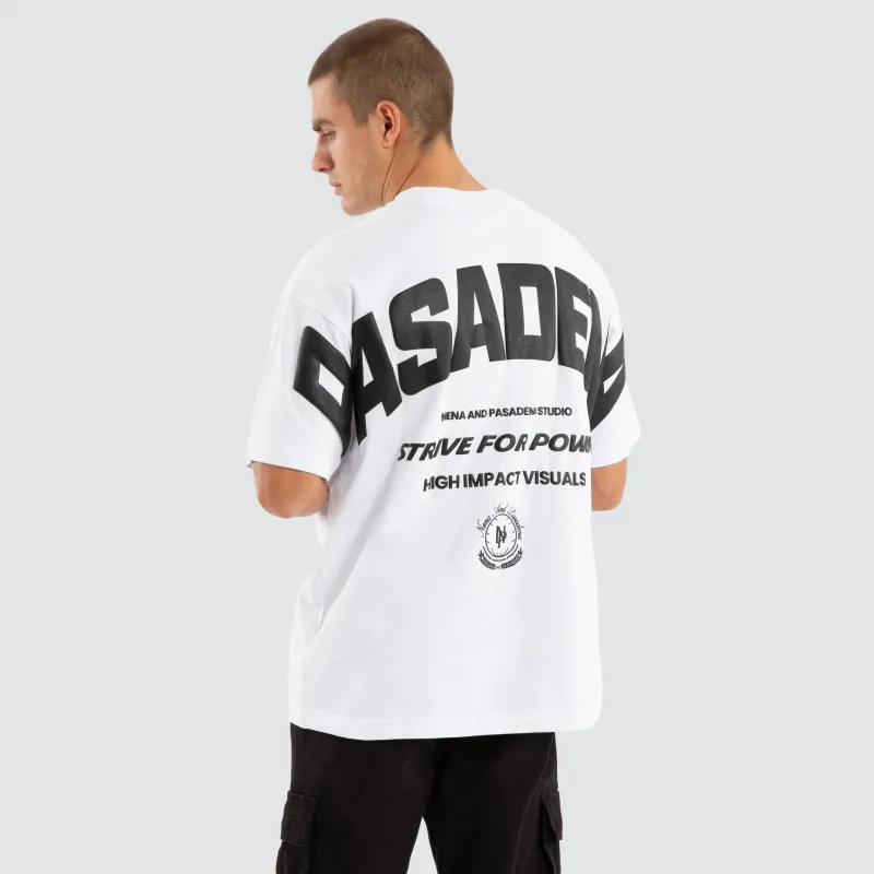 Strive Raptor Tee Optical White sold by Neverland