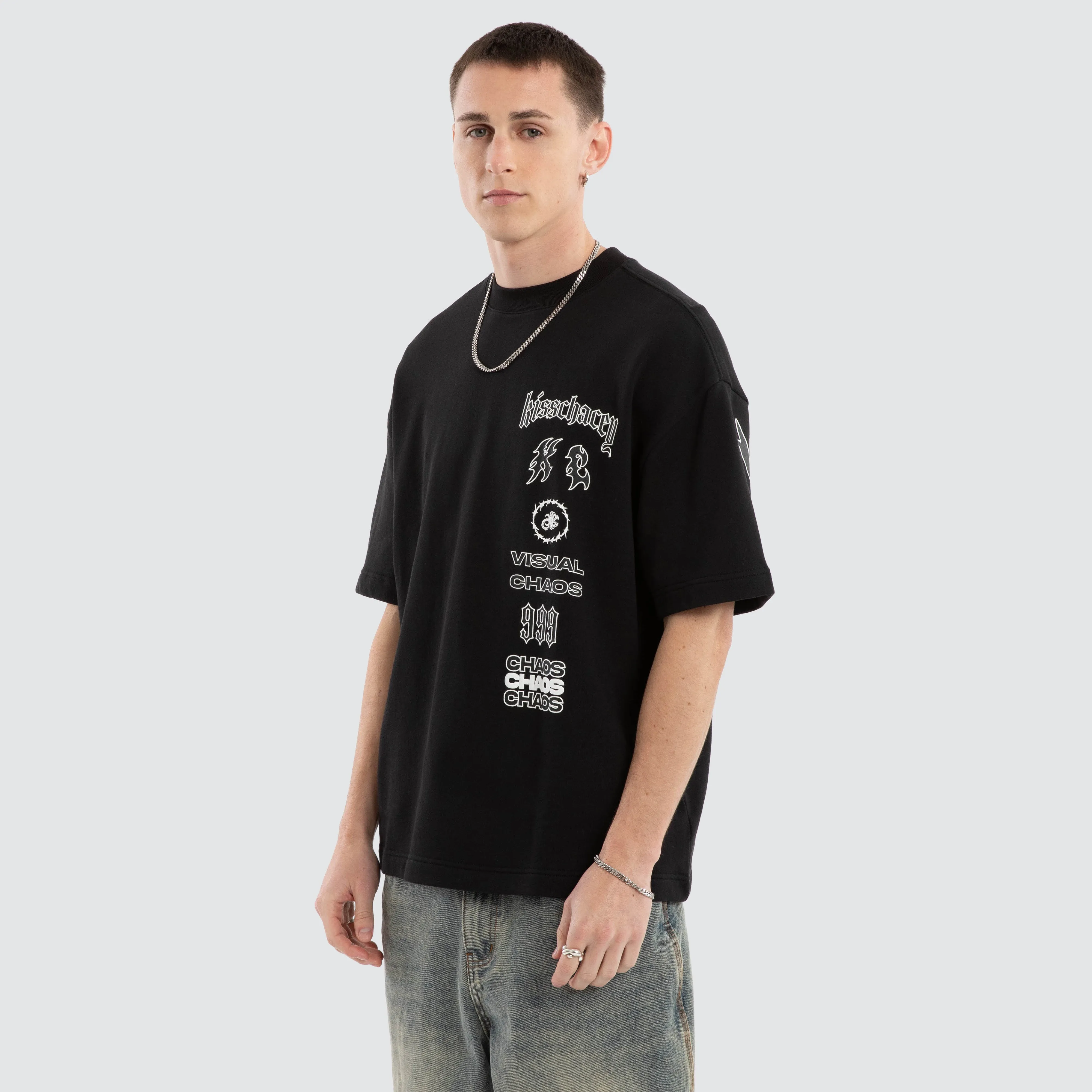 Gates Street Tee Jet Black sold by Neverland product image thumbnail 5