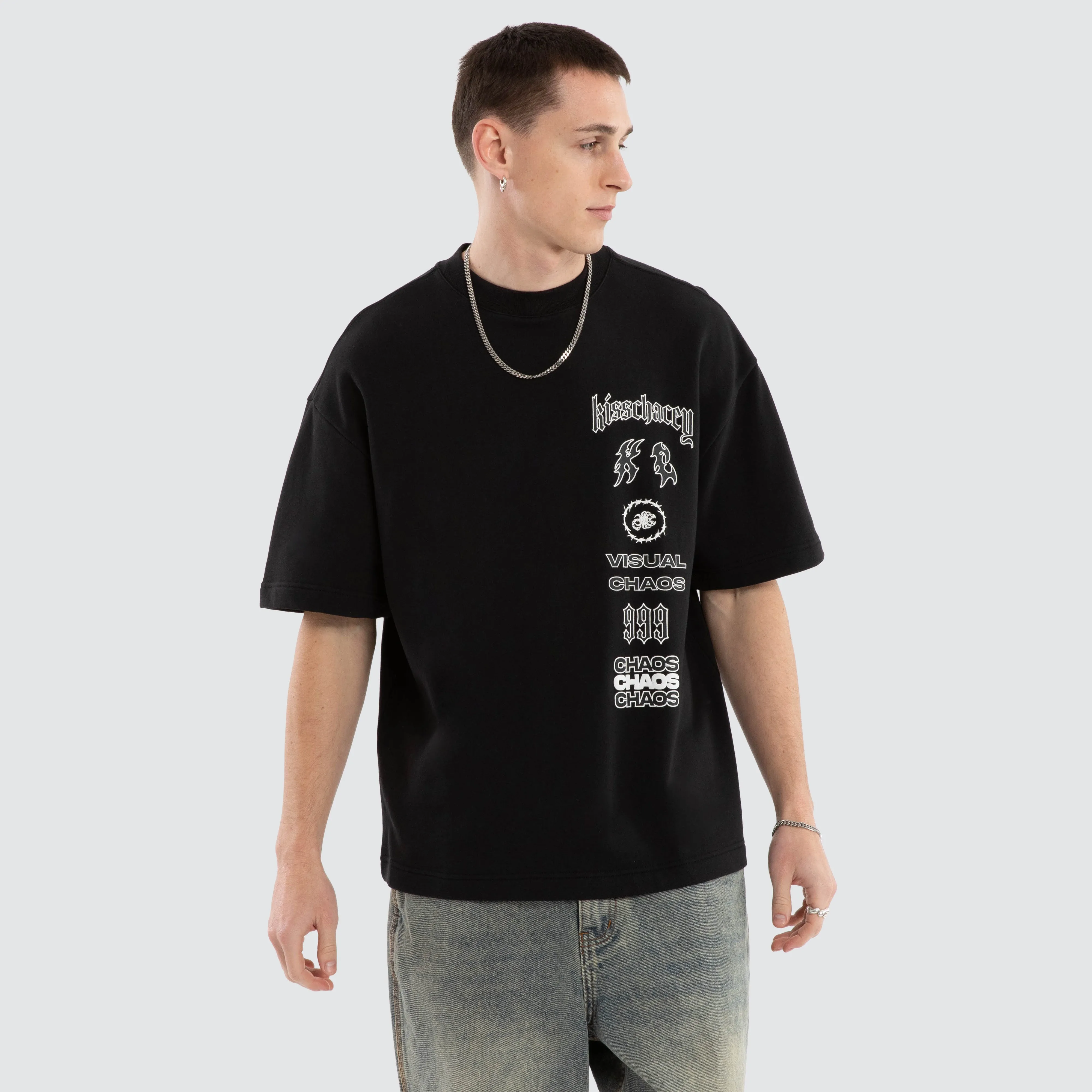 Gates Street Tee Jet Black sold by Neverland product image thumbnail 3