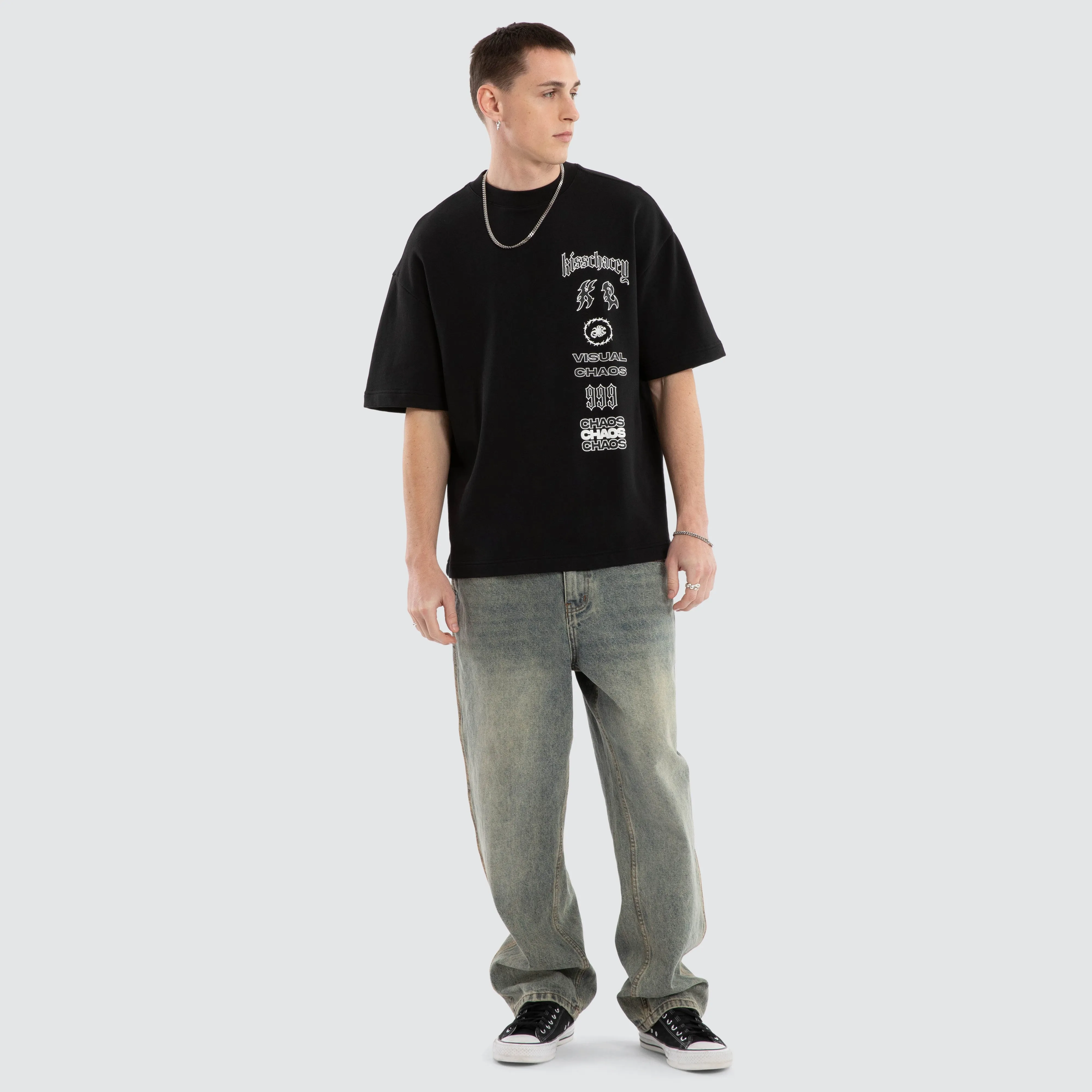 Gates Street Tee Jet Black sold by Neverland product image thumbnail 2