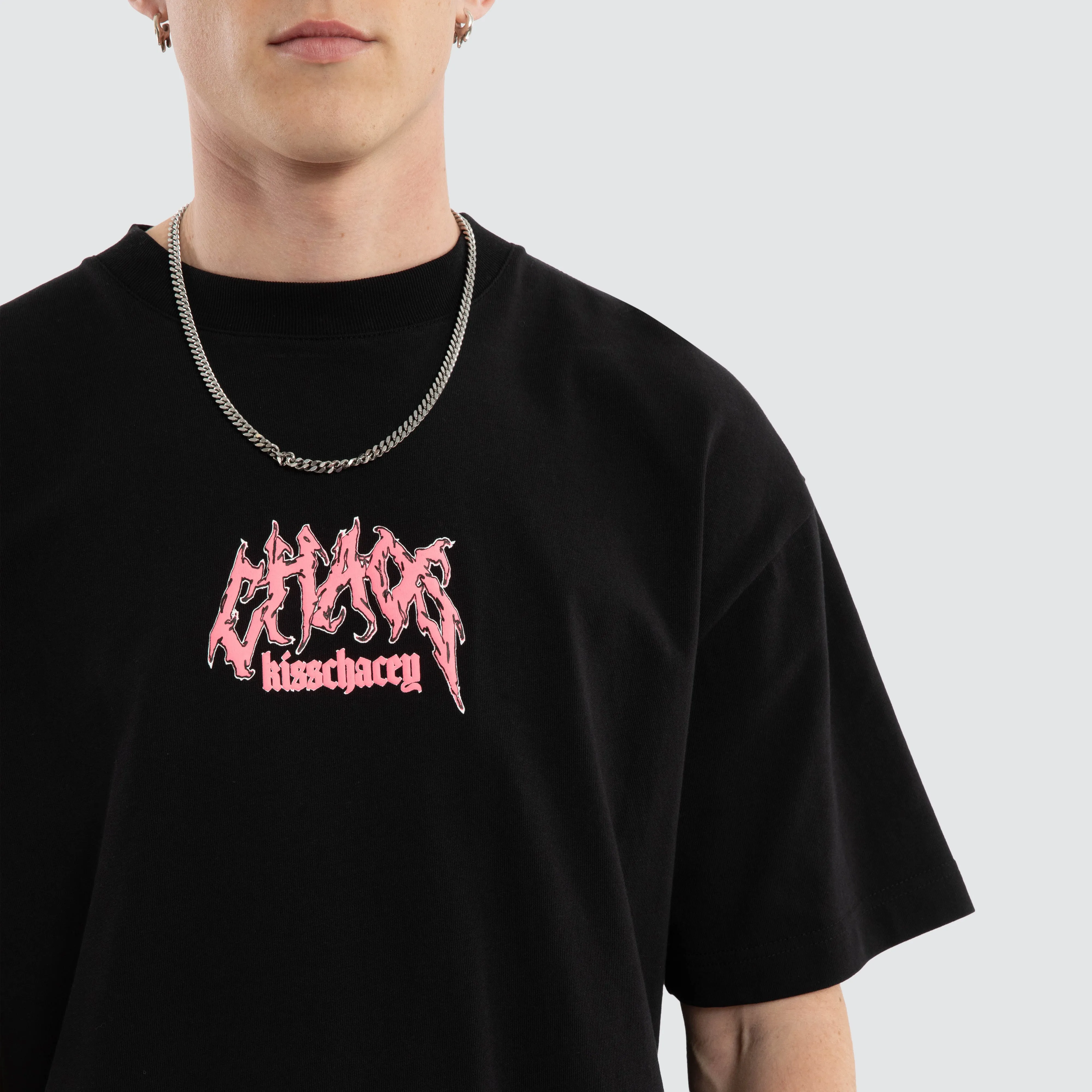 Melt Street Tee Jet Black sold by Neverland product image thumbnail 5