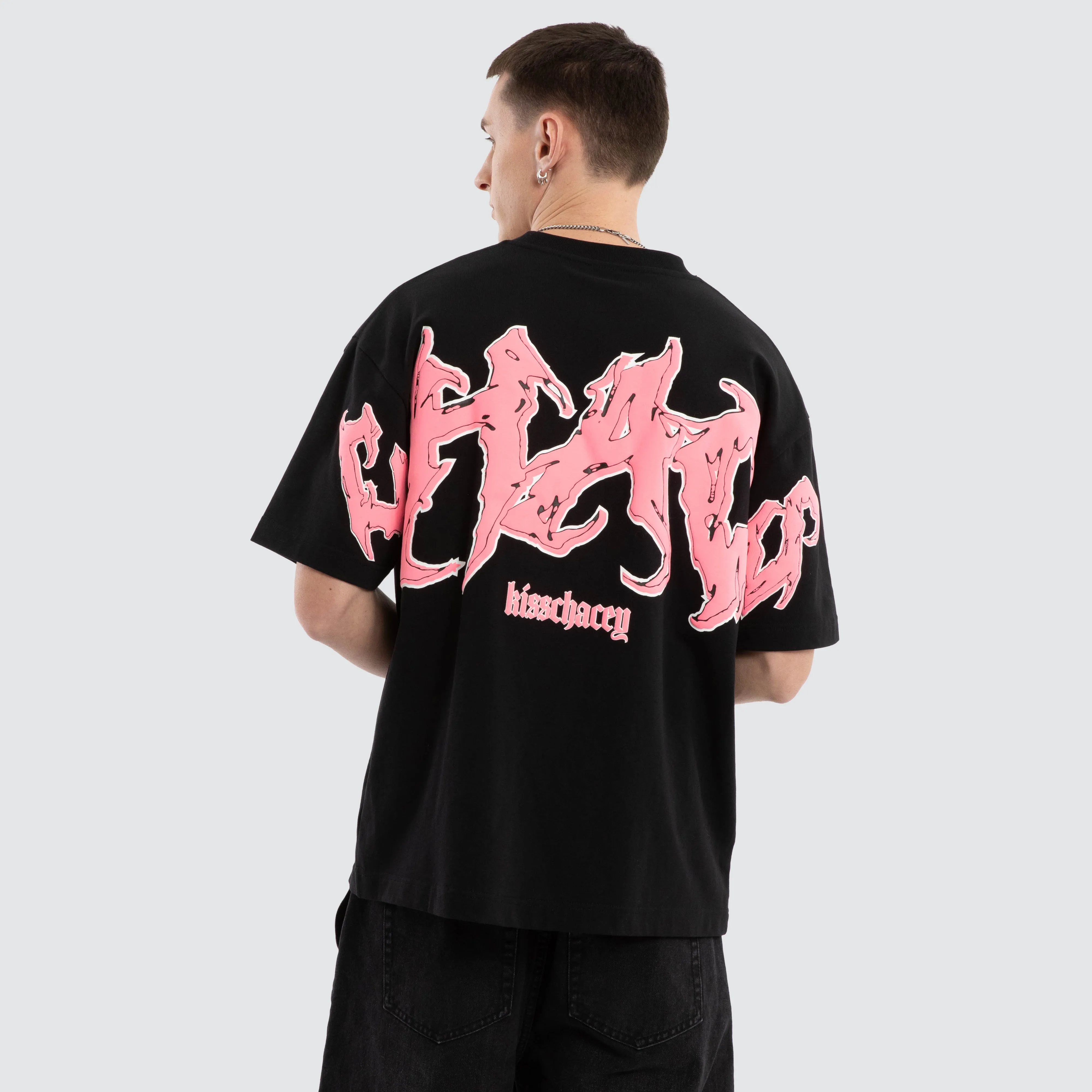 Melt Street Tee Jet Black sold by Neverland