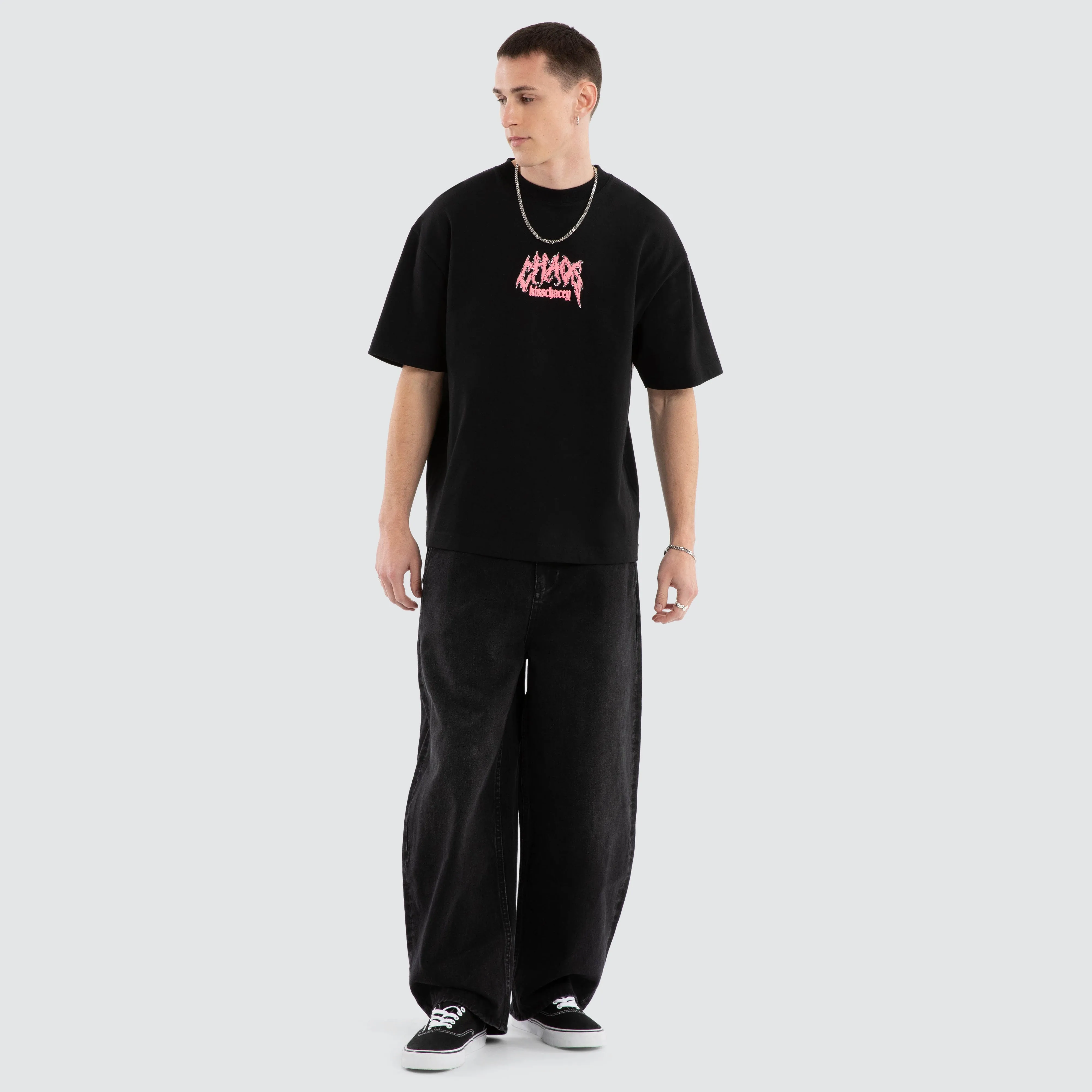 Melt Street Tee Jet Black sold by Neverland product image thumbnail 2