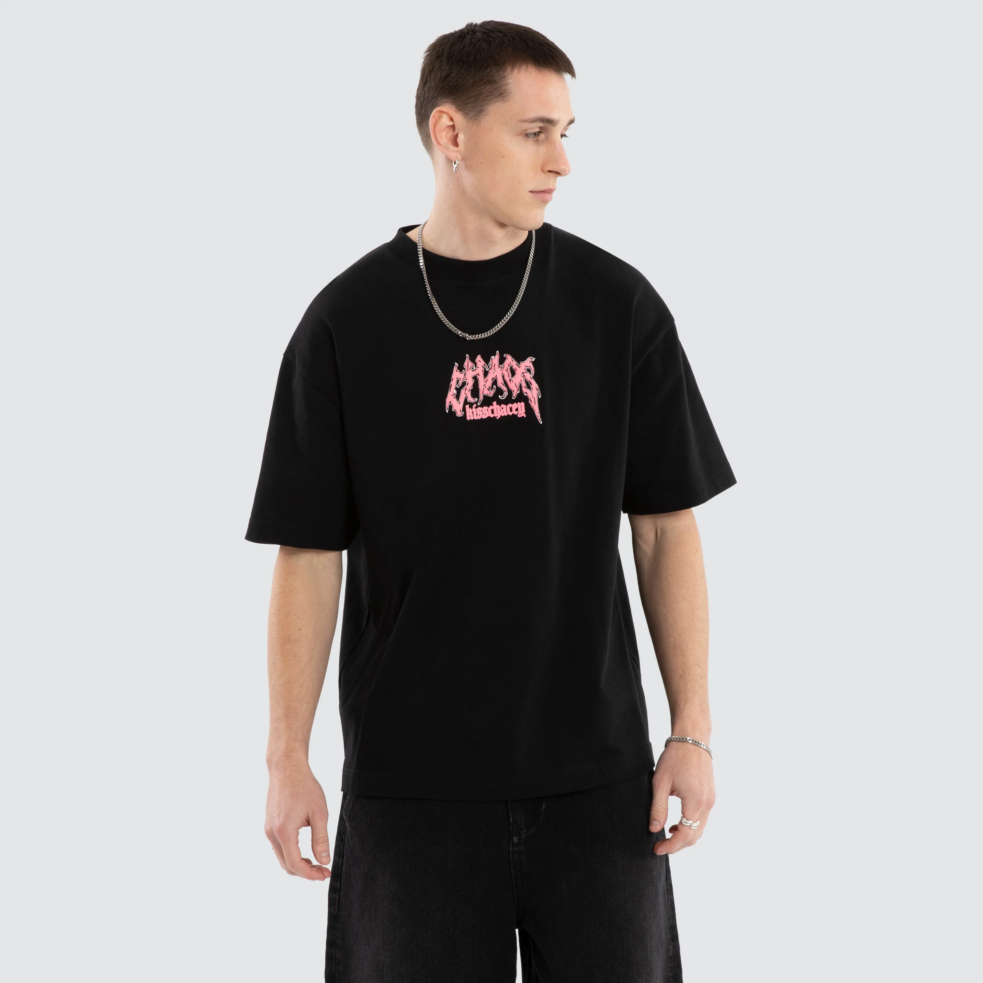 Melt Street Tee Jet Black sold by Neverland product image thumbnail 3