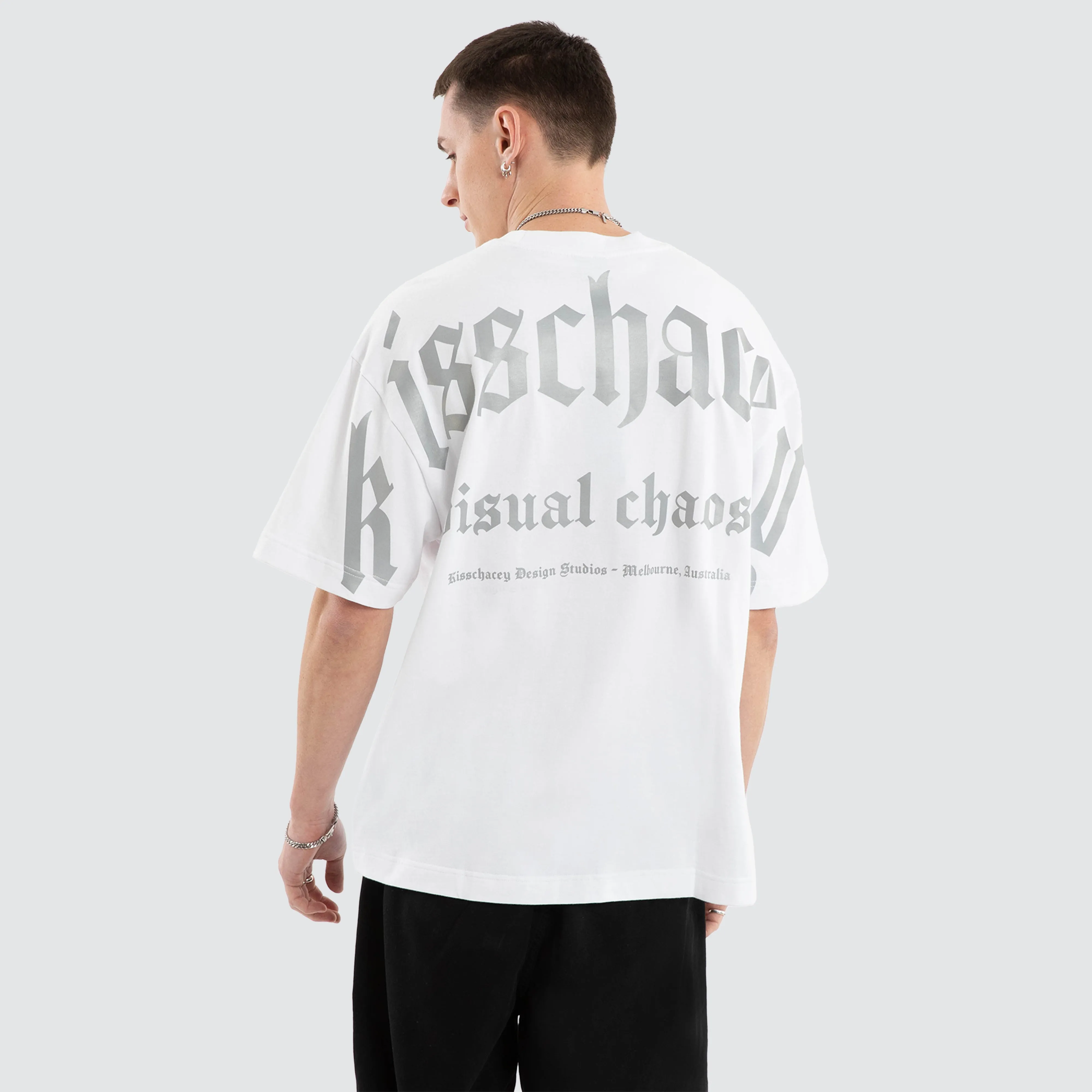 Kingdom Street Tee Optical White sold by Neverland