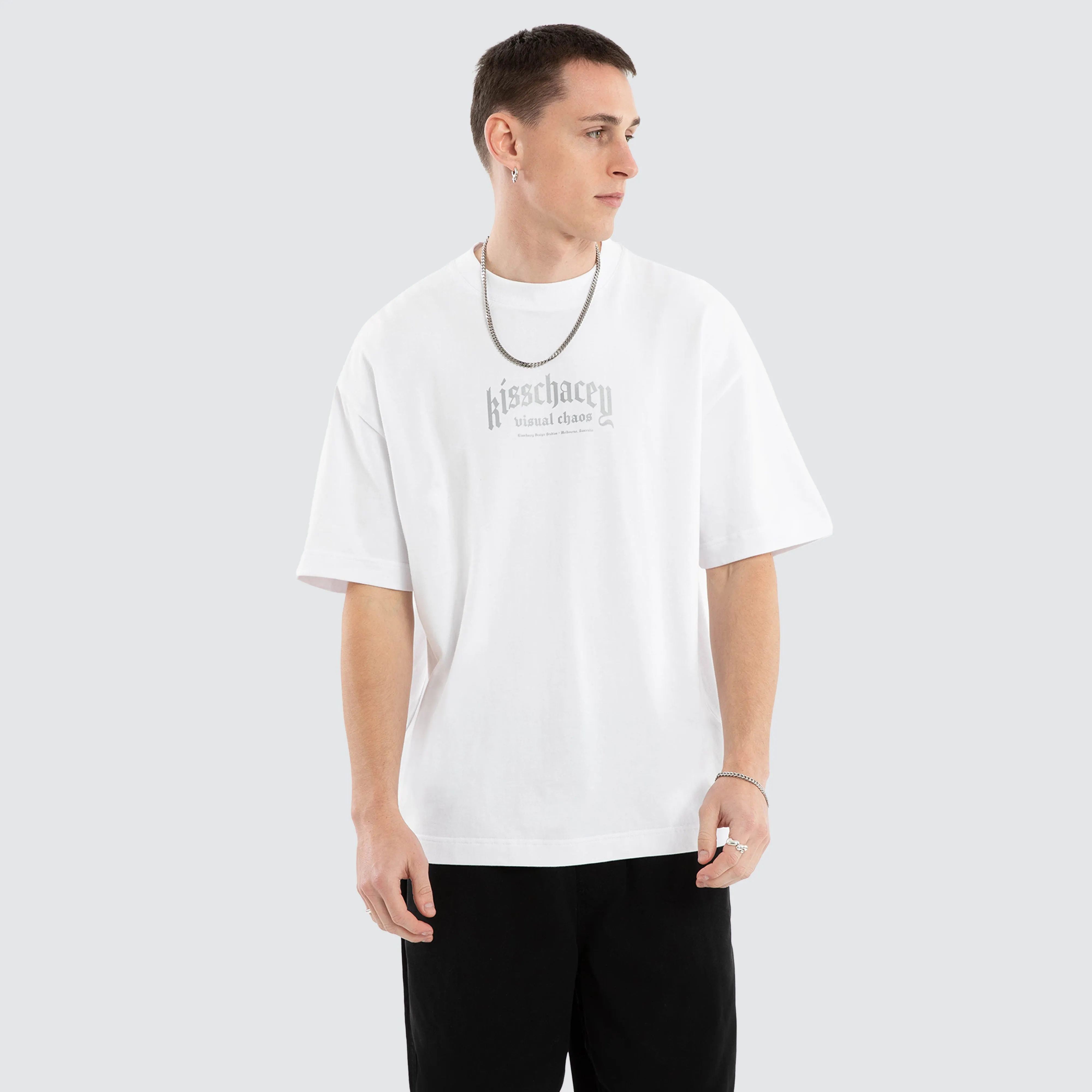 Kingdom Street Tee Optical White sold by Neverland product image thumbnail 3