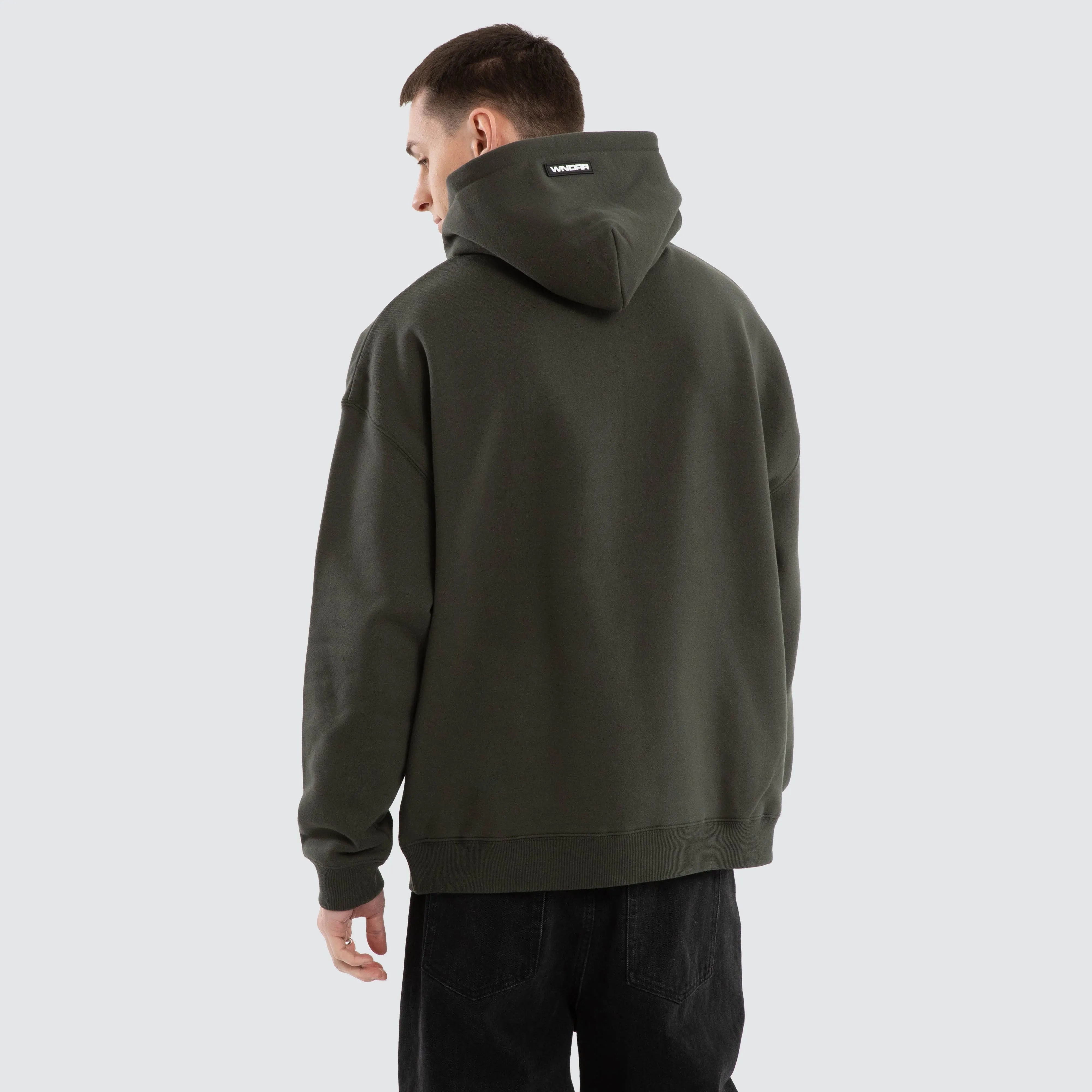 Minted Relaxed Hoodie Ink sold by Neverland product image thumbnail 3