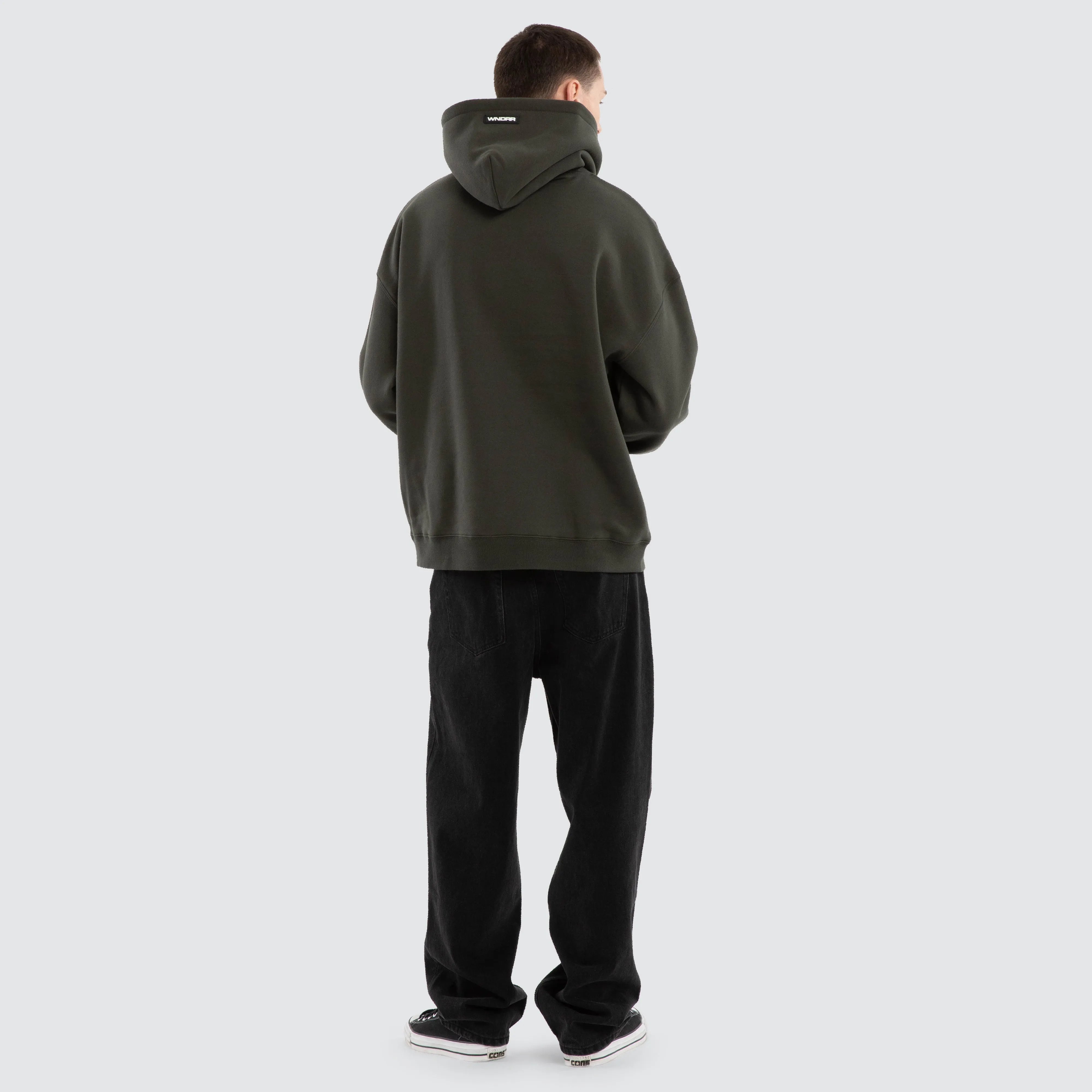 Minted Relaxed Hoodie Ink sold by Neverland product image thumbnail 2