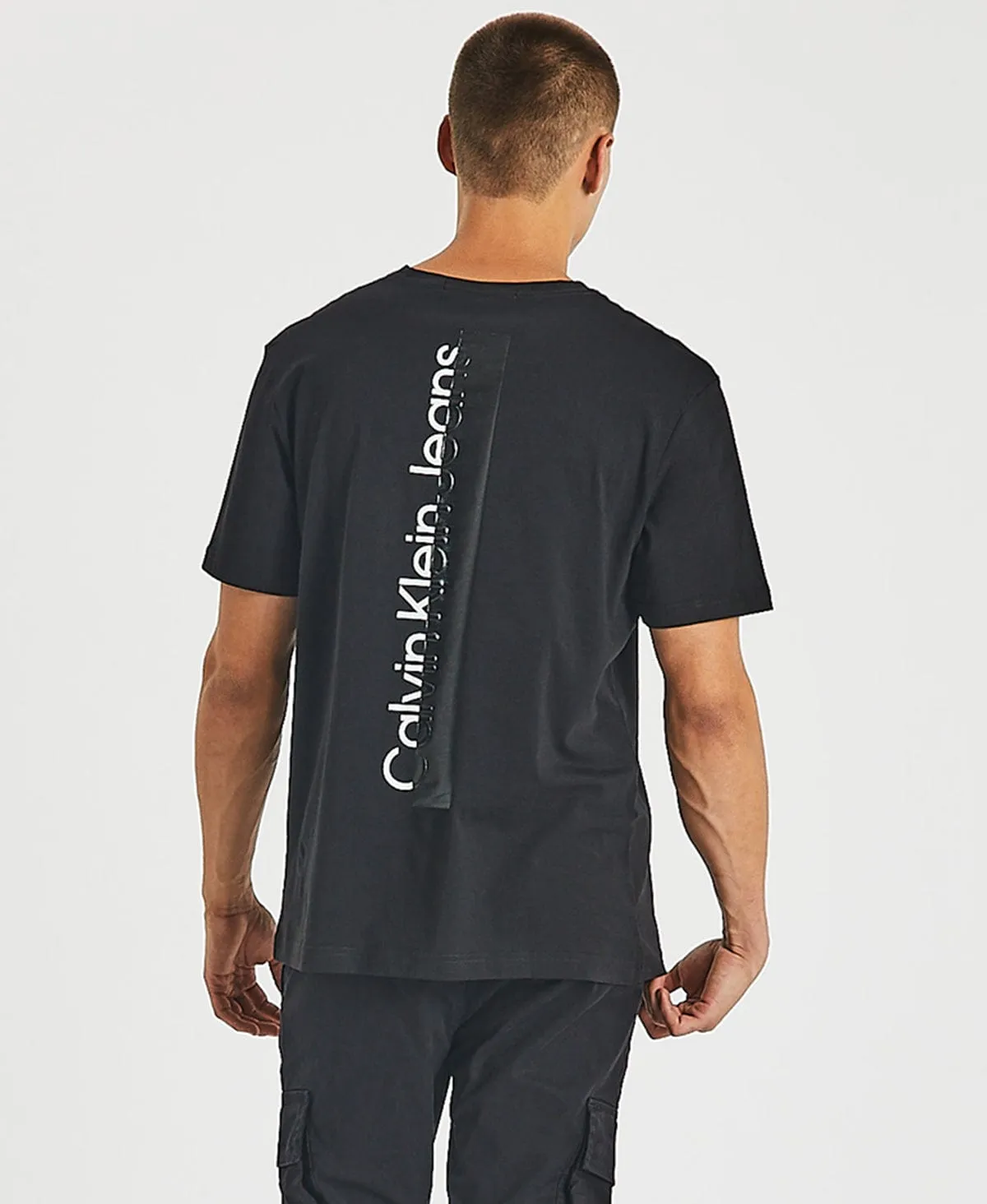 Instit Shine Blocking Back T-Shirt Black sold by Neverland