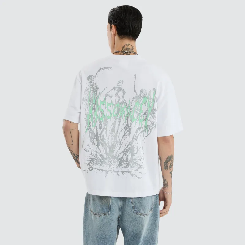 Ghoul Street Tee Optical White sold by Neverland