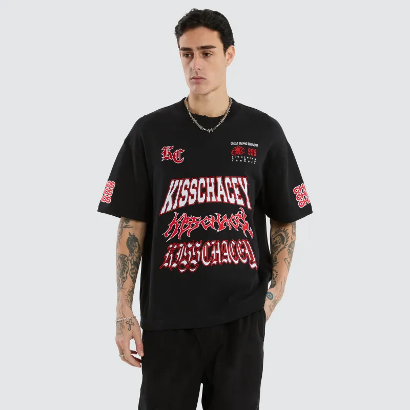 Motion Loopback Street Tee Anthracite Black sold by Neverland