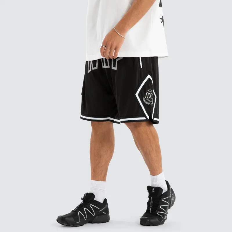 ショートパンツ adidas Anthony Edwards Foundation Shorts Black JC7847 adidas Originals x Anthony Edwards Men's Basketball Shorts