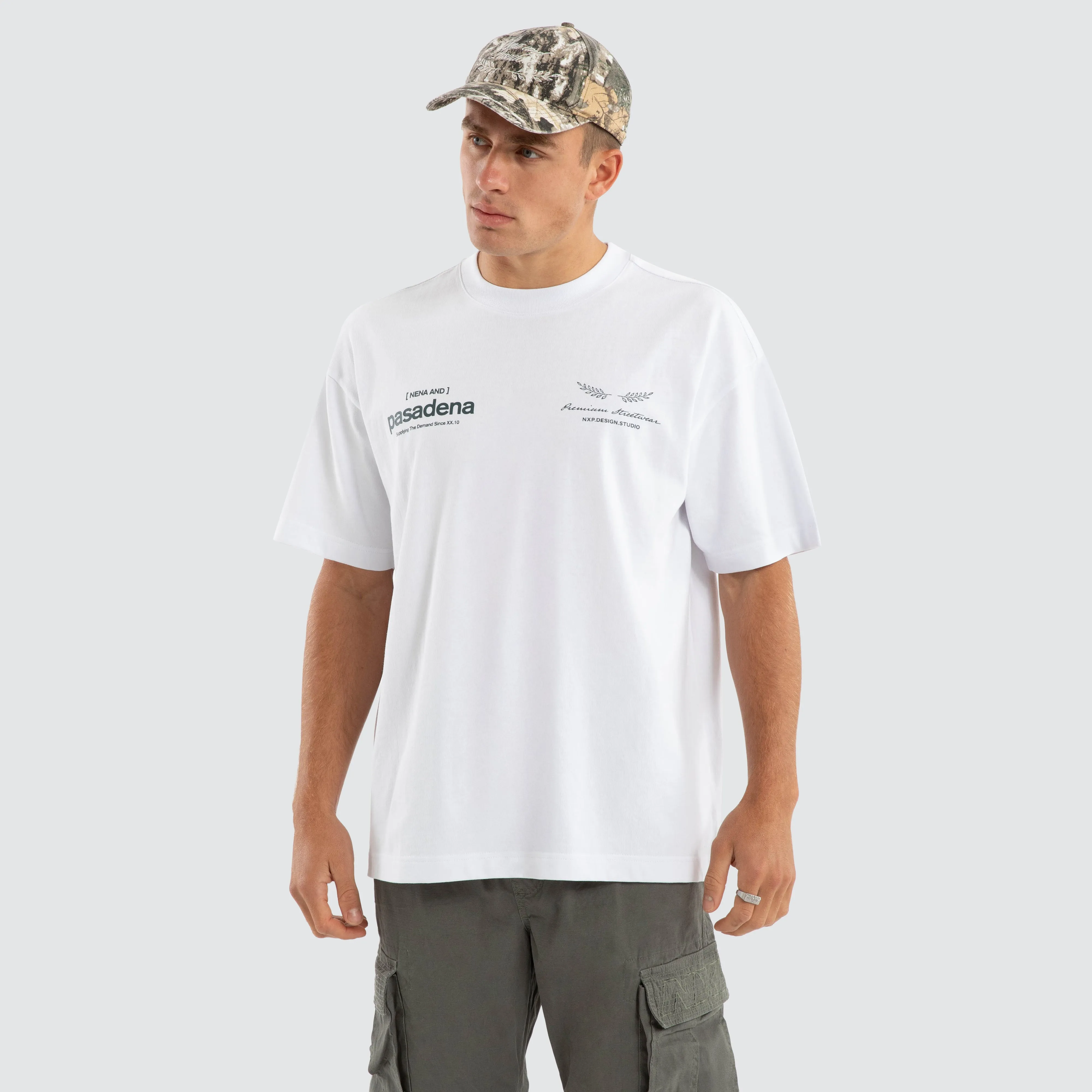 Anomaly Raptor Tee Optical White sold by Neverland product image thumbnail 5