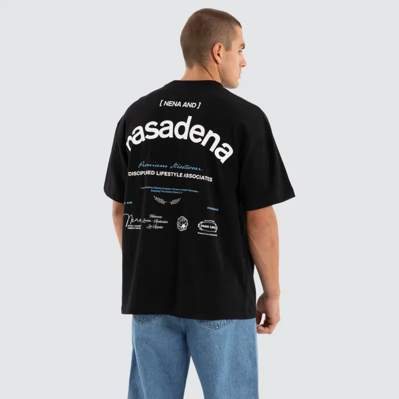 Anomaly Raptor Tee Jet Black sold by Neverland