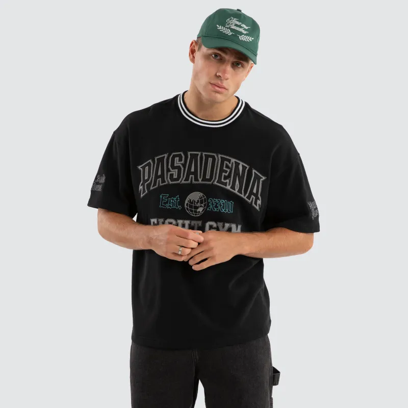 Millennia Loopback Raptor Tee Anthracite Black sold by Neverland