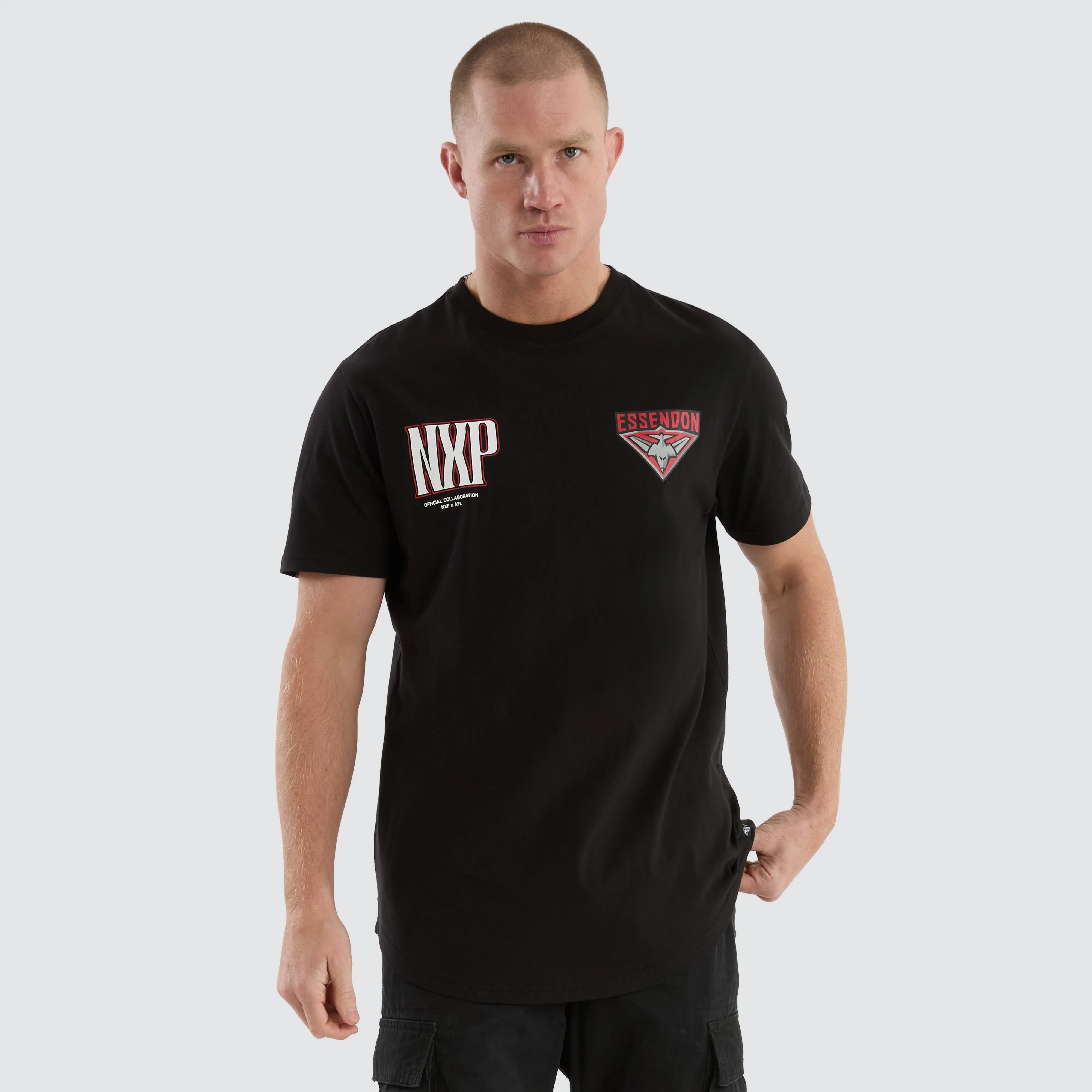 Essendon Bombers AFL Legend Tee Jet Black sold by Neverland product image thumbnail 2