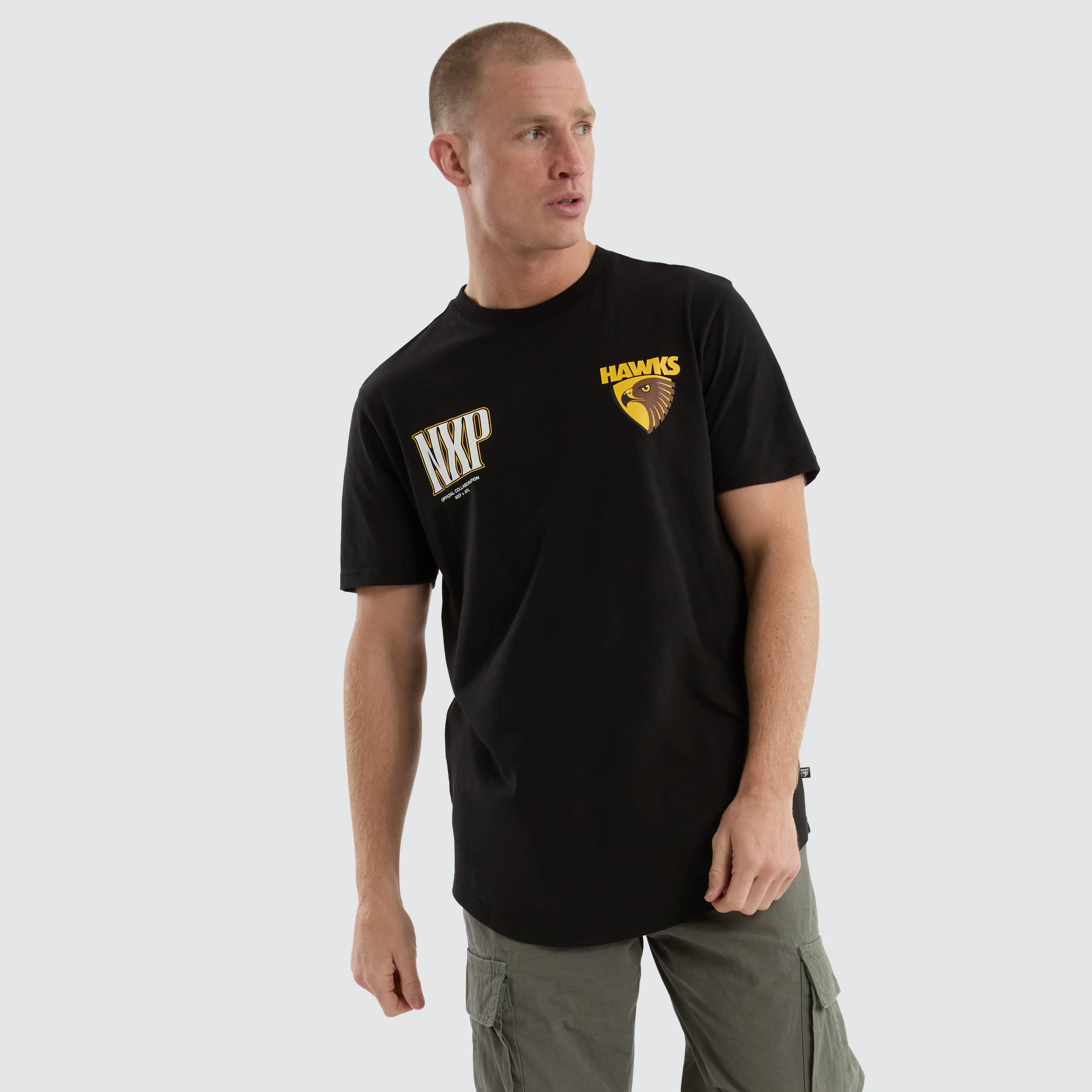 Hawthorn Hawks AFL Legend Tee Jet Black sold by Neverland product image thumbnail 2