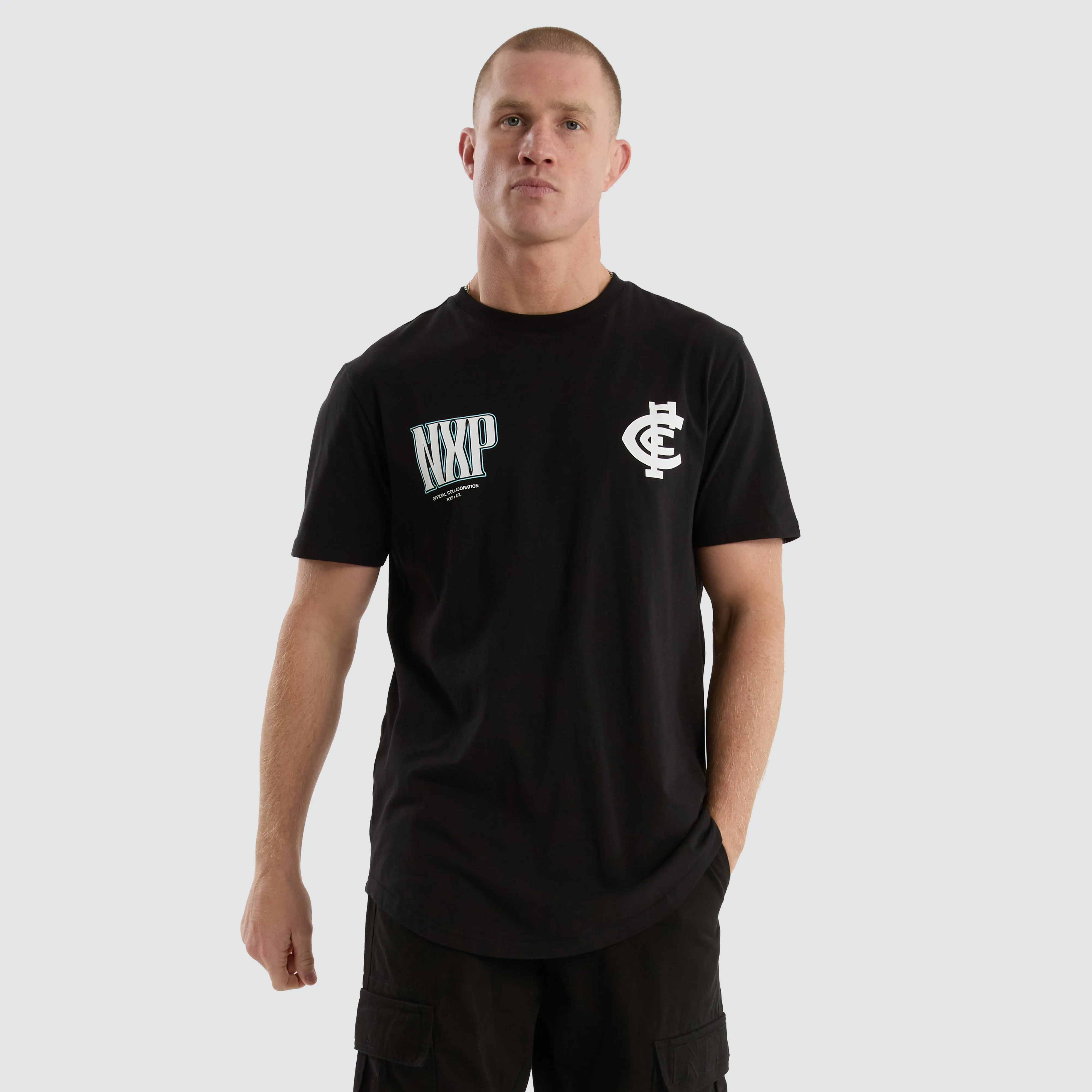 Carlton Blues AFL Legend Tee Jet Black sold by Neverland product image thumbnail 2