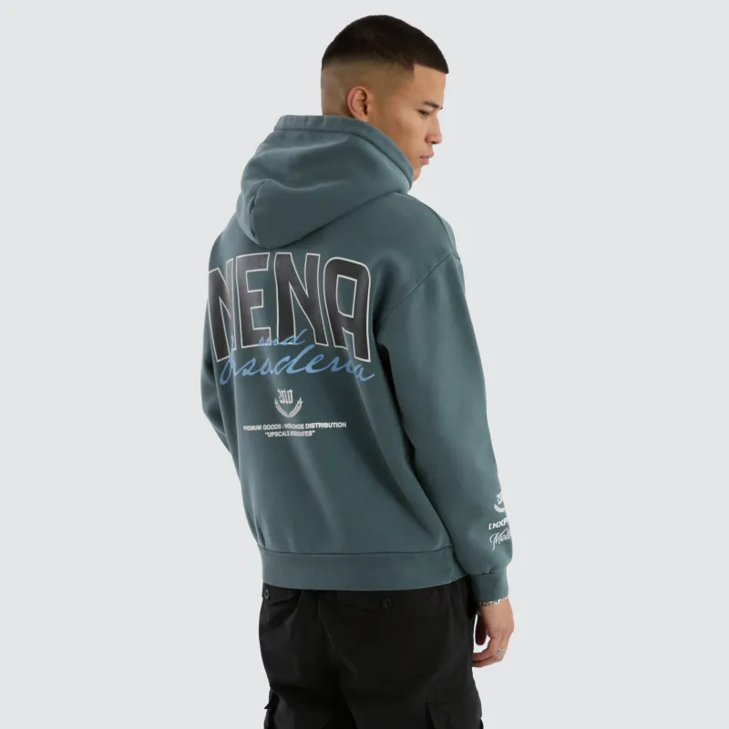 Notary Relaxed Hoodie Pigment Stormy Weather sold by Neverland