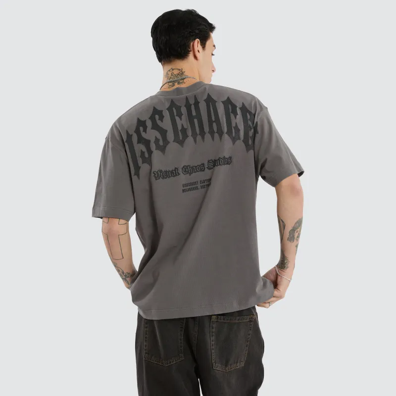 Manor Street Tee Charcoal sold by Neverland