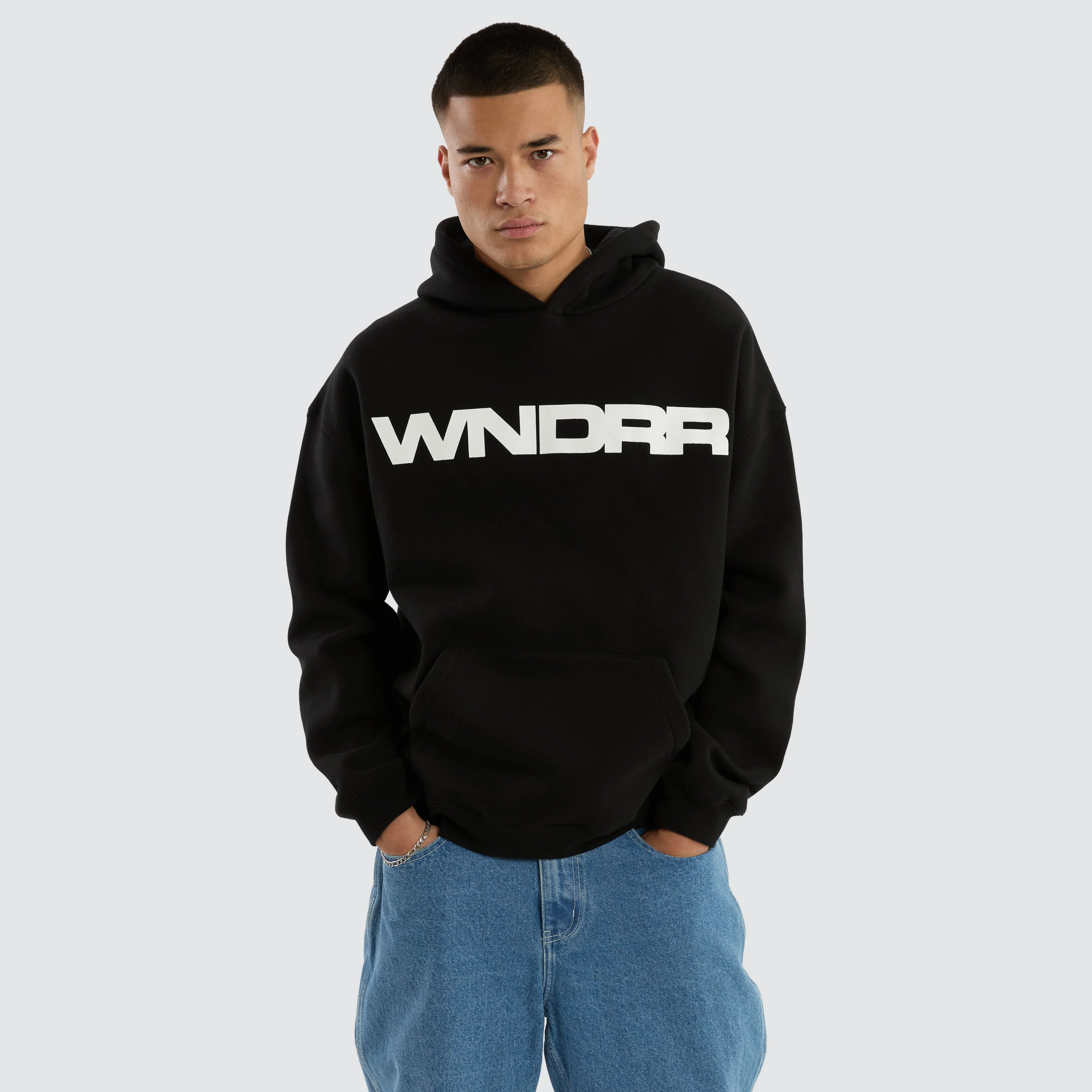 Motif Hoodie Black sold by Neverland