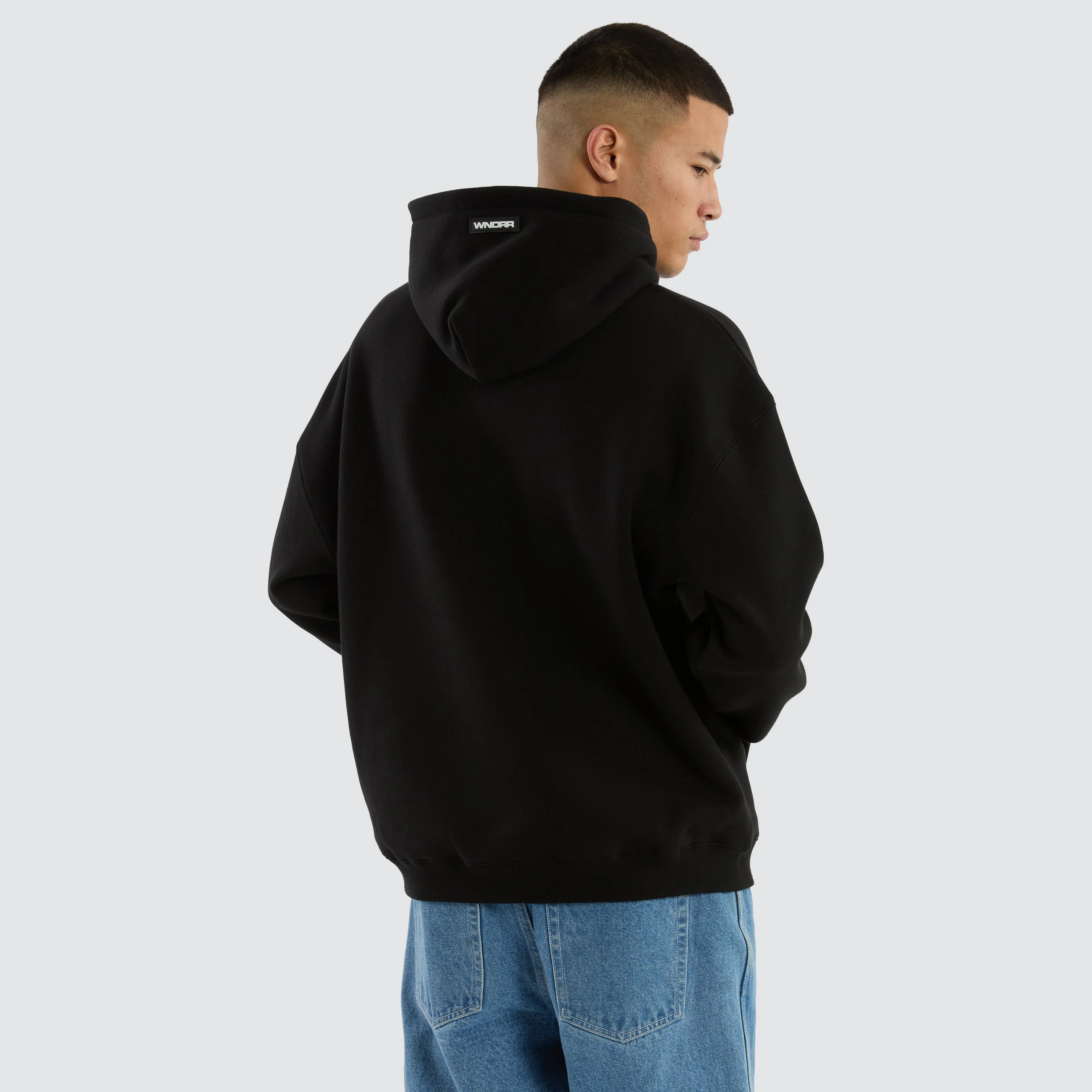 Motif Hoodie Black sold by Neverland product image thumbnail 4