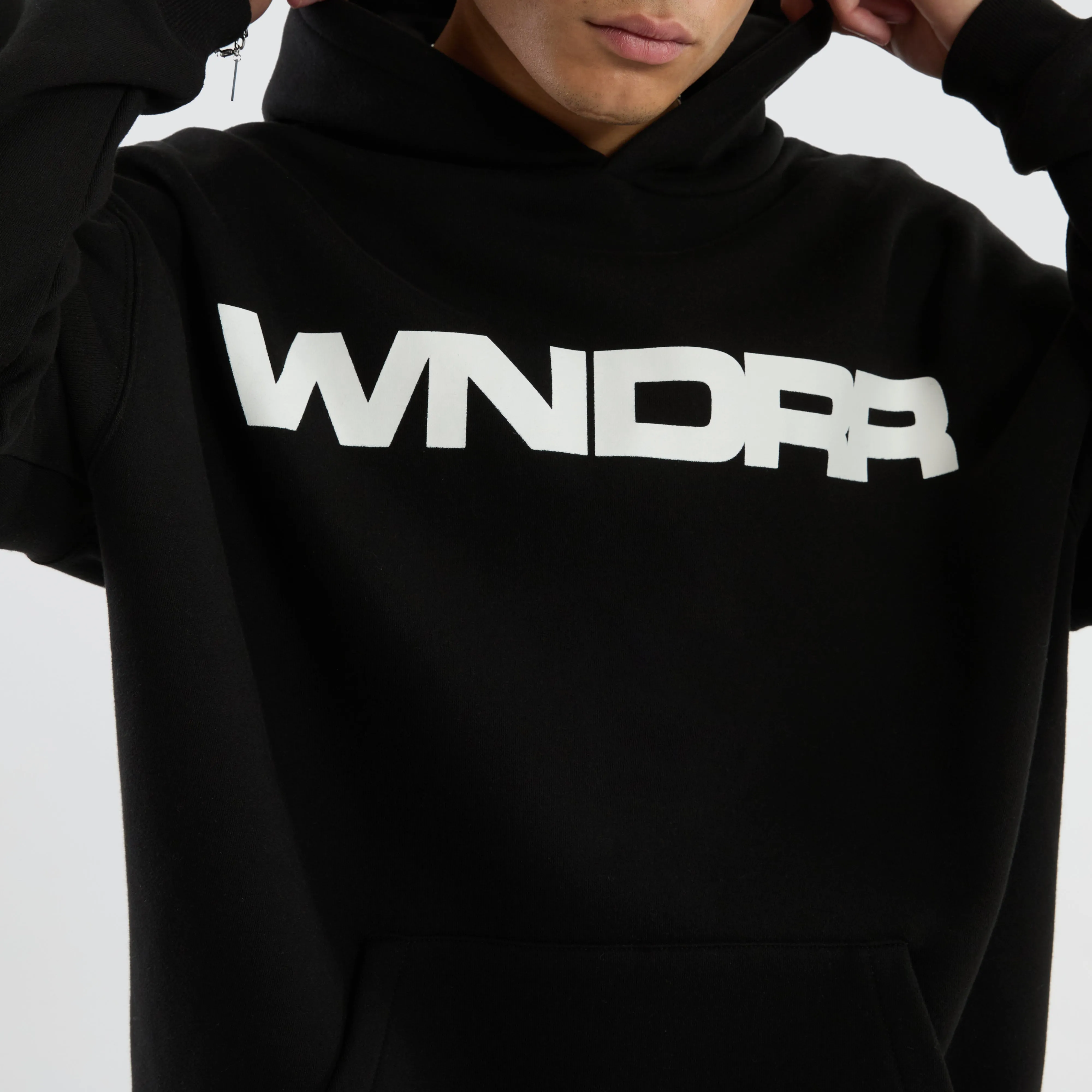 Motif Hoodie Black sold by Neverland product image thumbnail 3