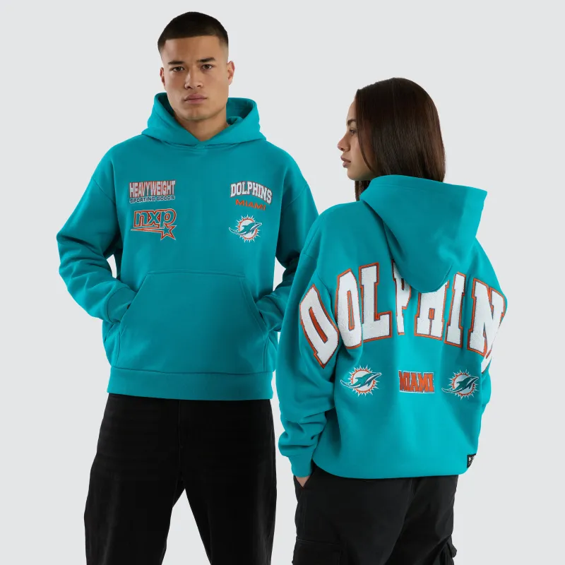 Miami Dolphins NFL Surround Hoodie Aqua sold by Neverland