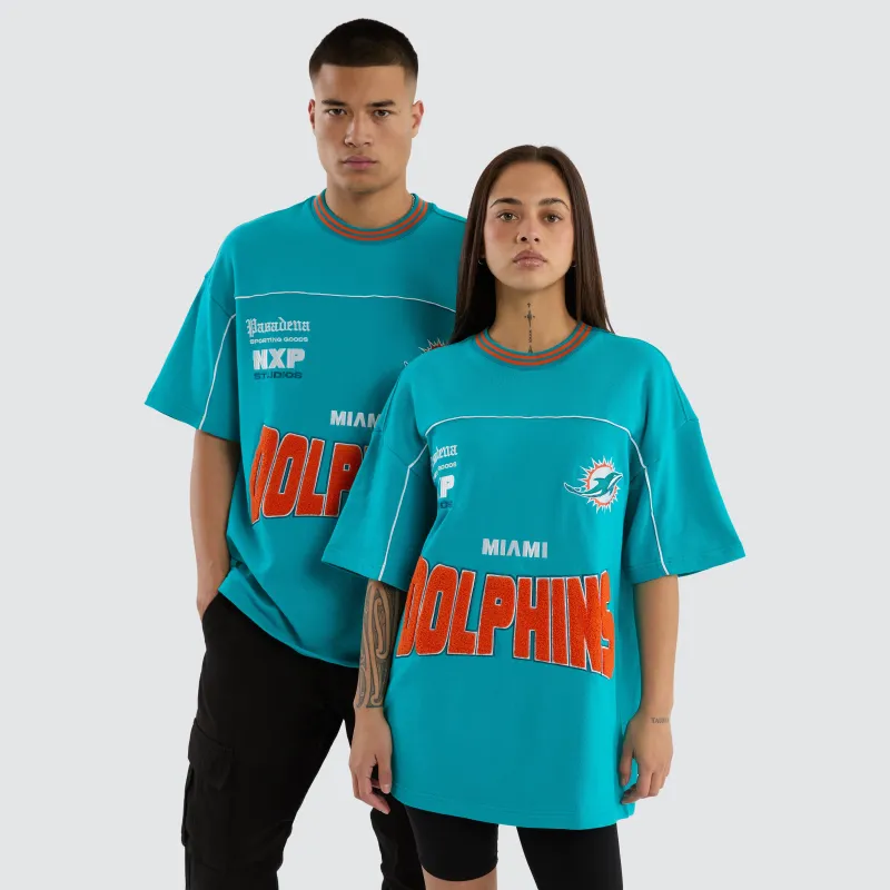Miami Dolphins NFL Zone Tee Aqua sold by Neverland