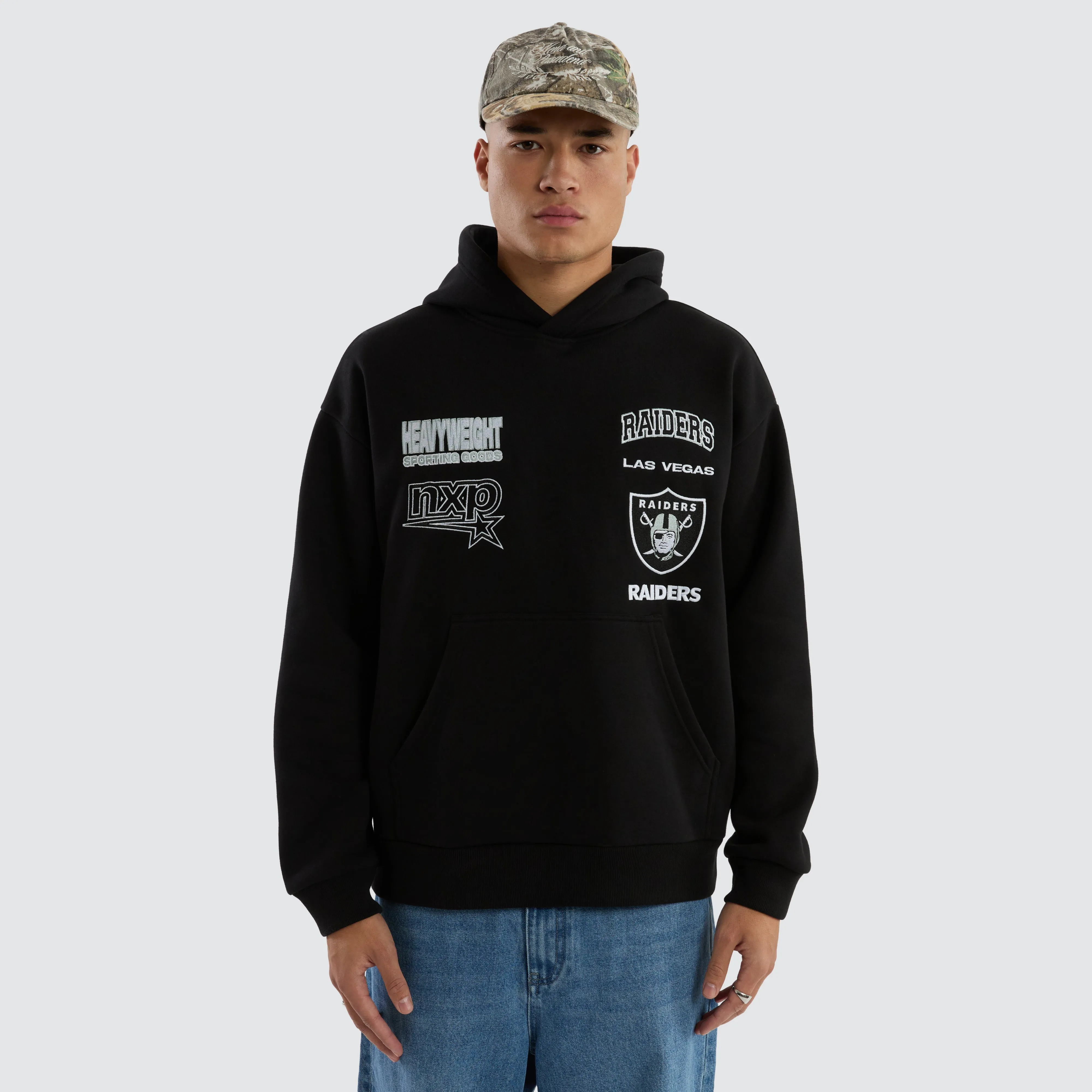 Las Vegas Raiders NFL Surround Hoodie Jet Black sold by Neverland product image thumbnail 4