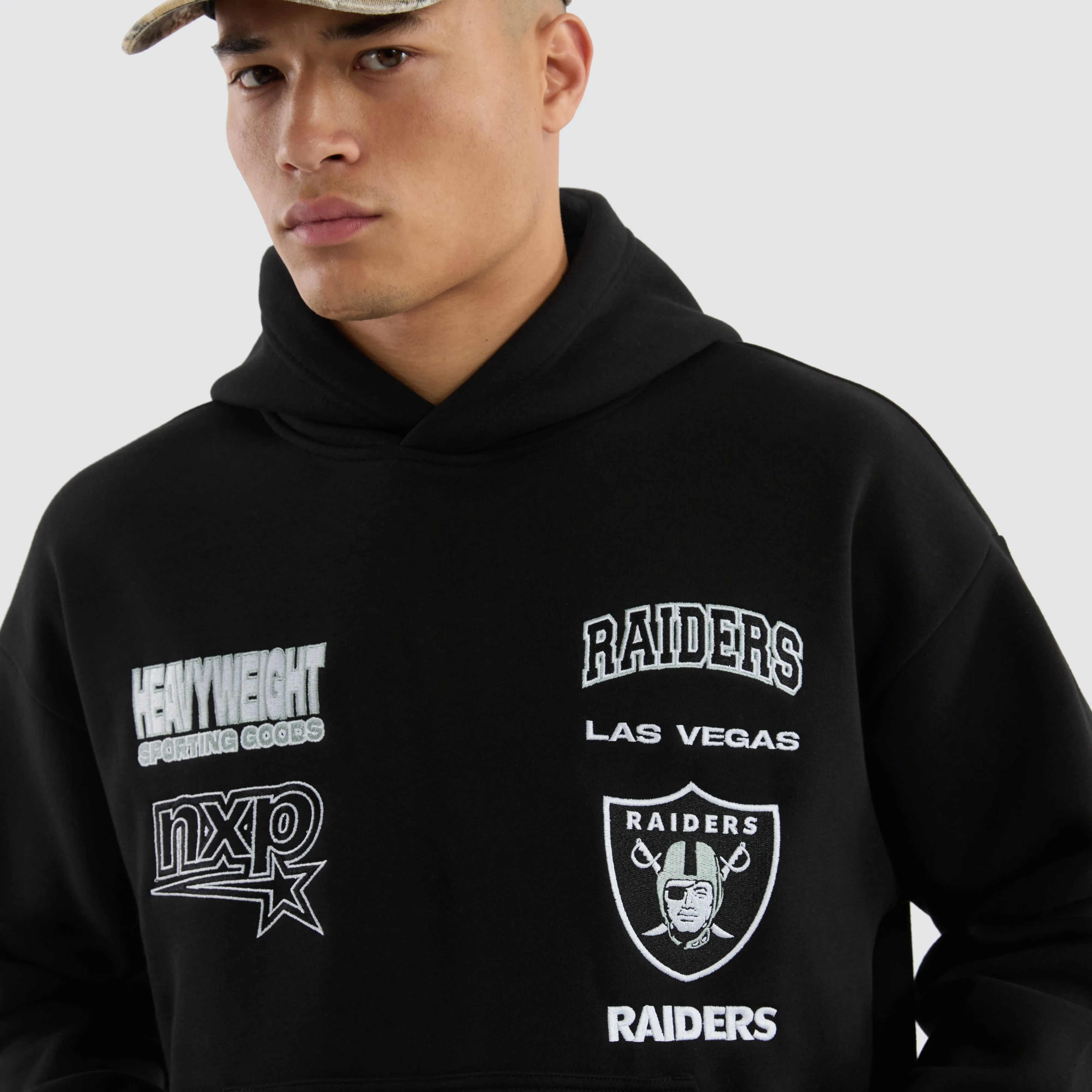 Las Vegas Raiders NFL Surround Hoodie Jet Black sold by Neverland product image thumbnail 3