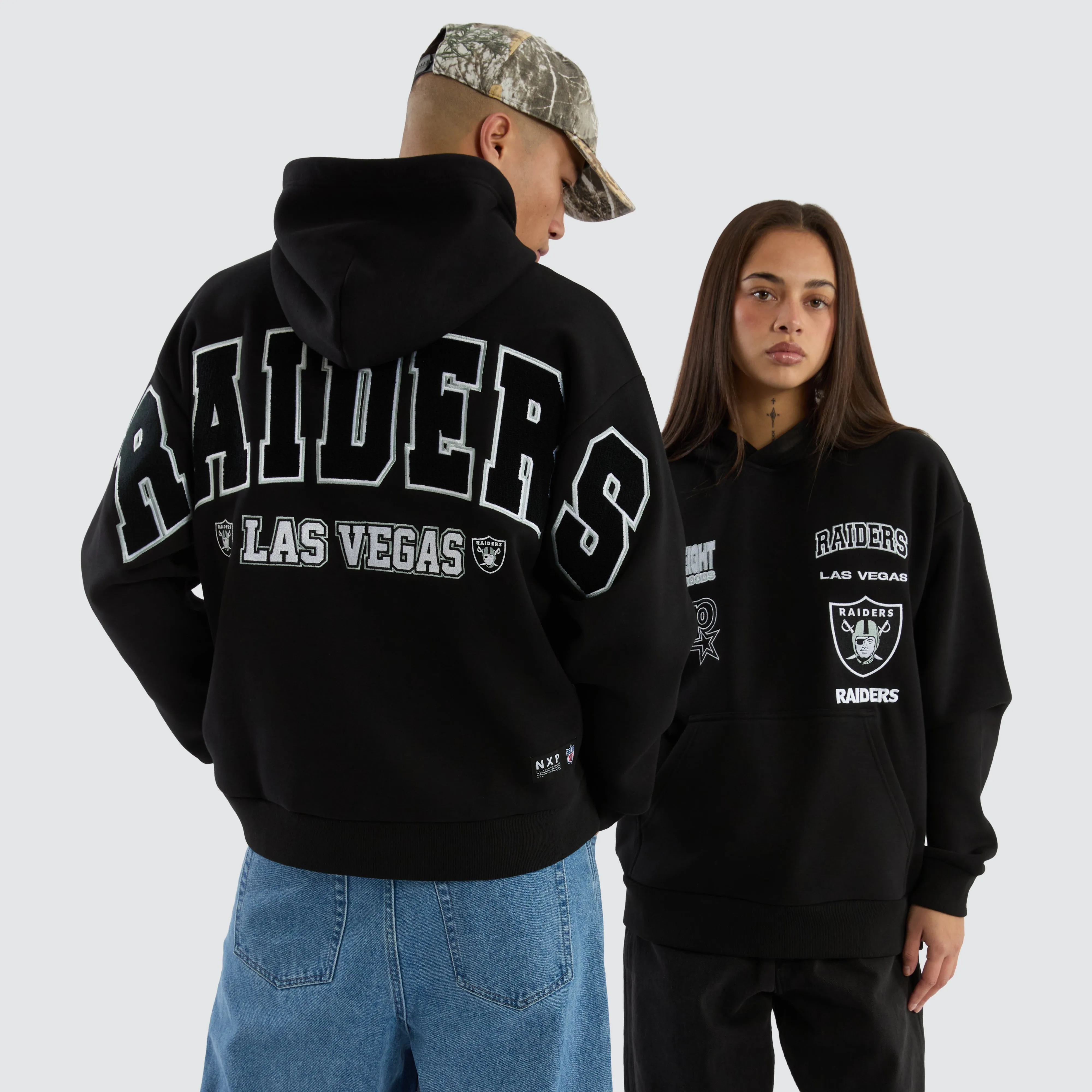 Las Vegas Raiders NFL Surround Hoodie Jet Black sold by Neverland