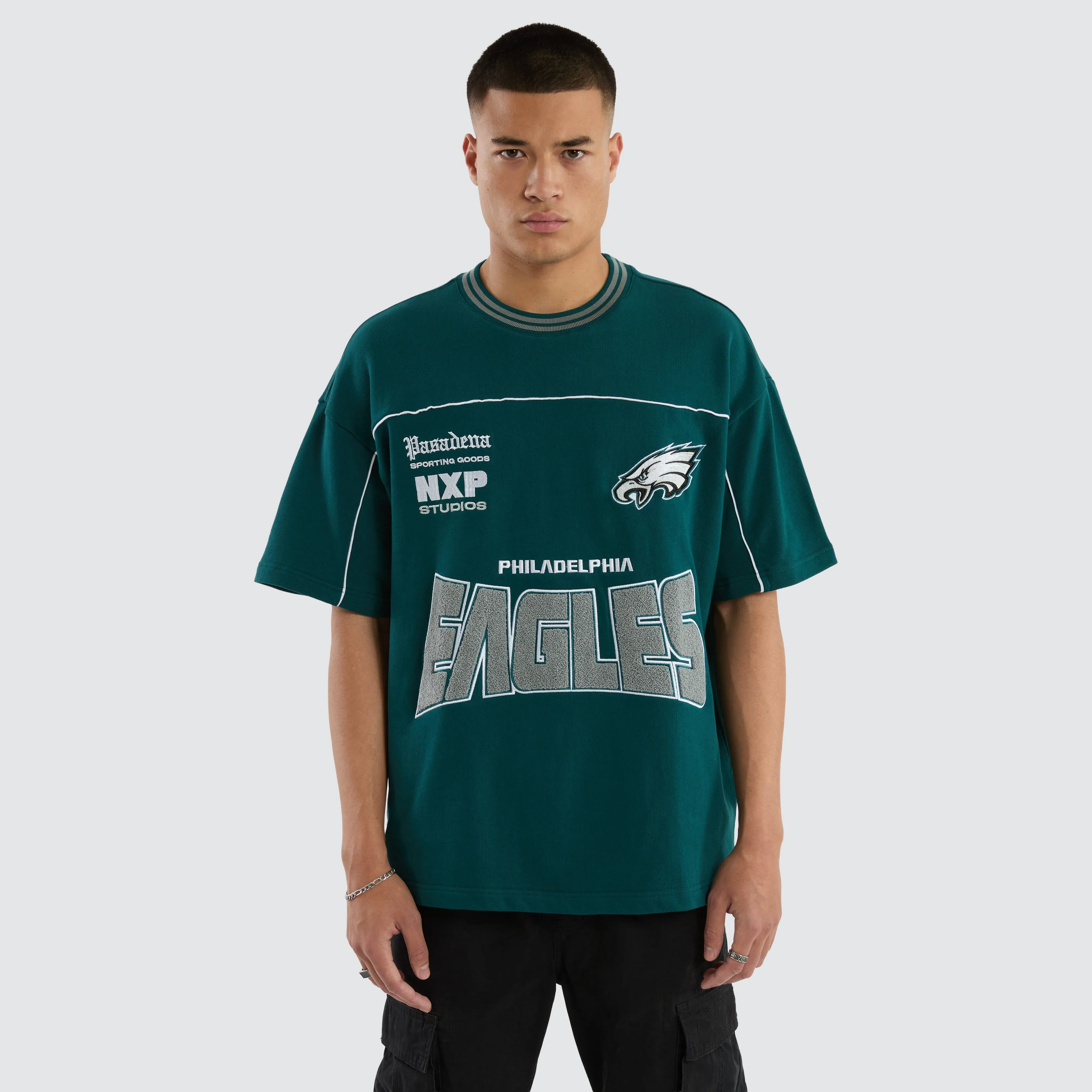 Philadelphia Eagles NFL Zone Tee Midnight Green sold by Neverland