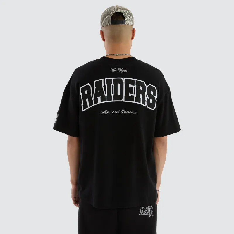 Las Vegas Raiders NFL Bounce Tee Jet Black sold by Neverland