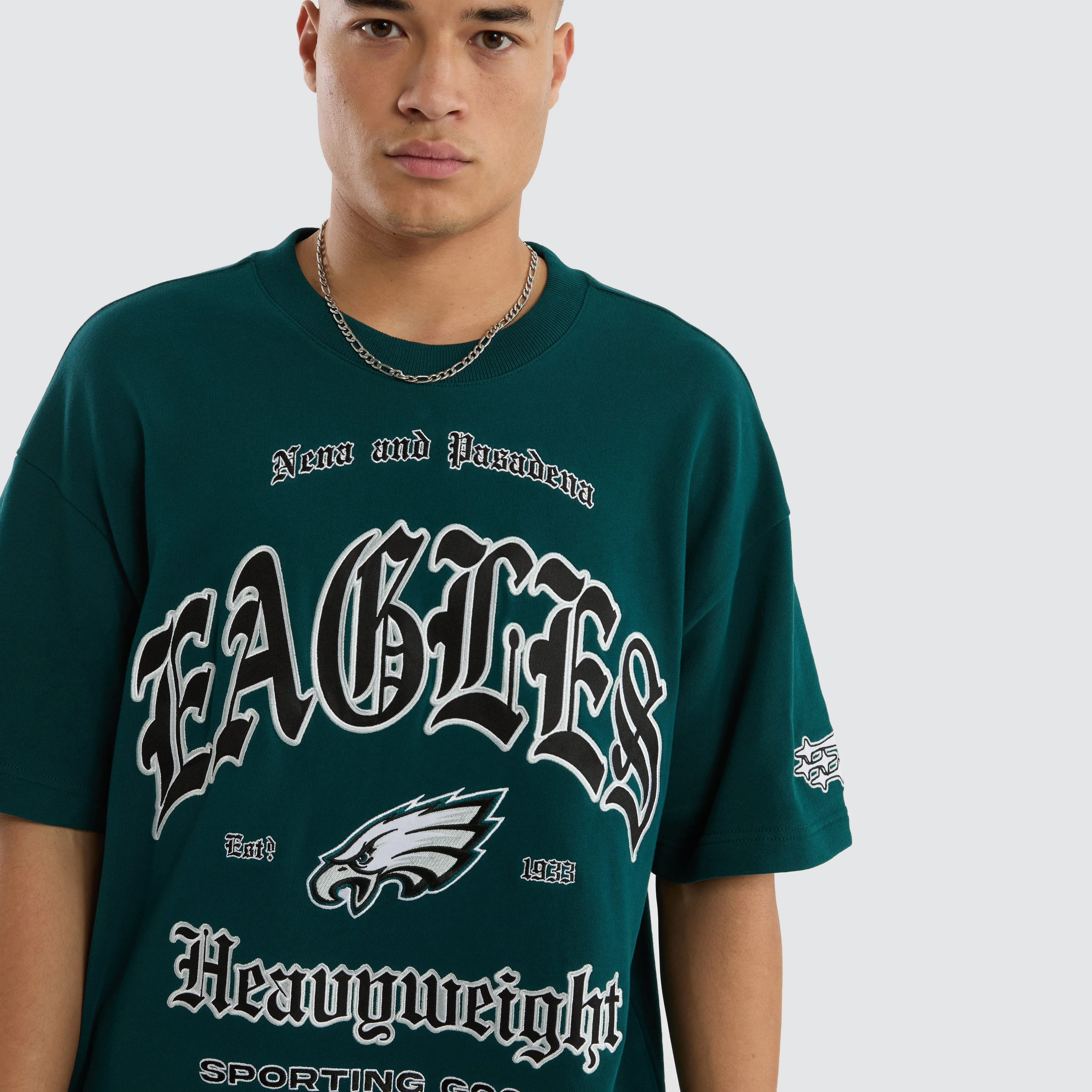 Philadelphia Eagles NFL Coach Tee Midnight Green sold by Neverland product image thumbnail 4