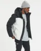 Bronx Puffer Jacket Black/White sold by Neverland