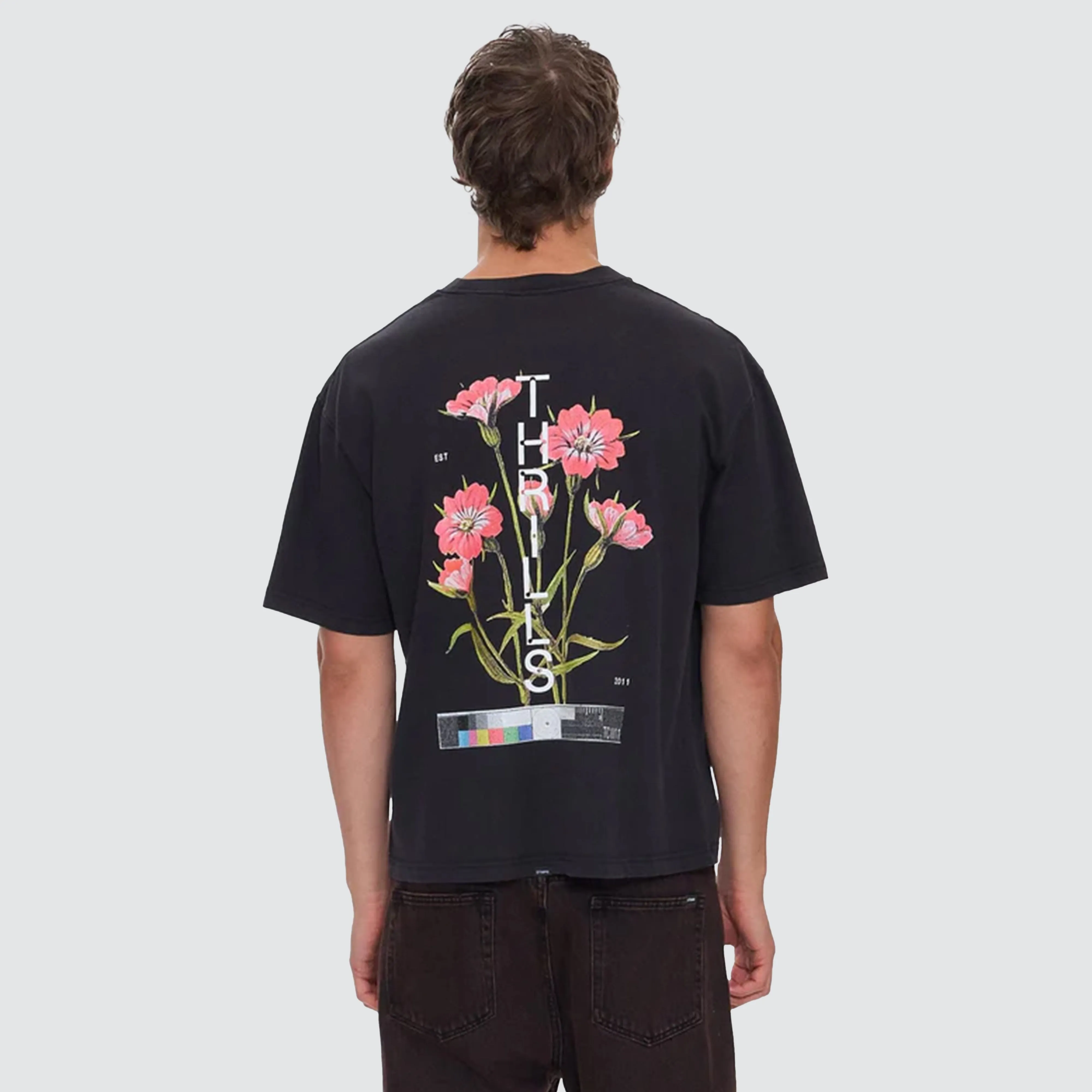 Adorned In Nature Box Tee Black sold by Neverland
