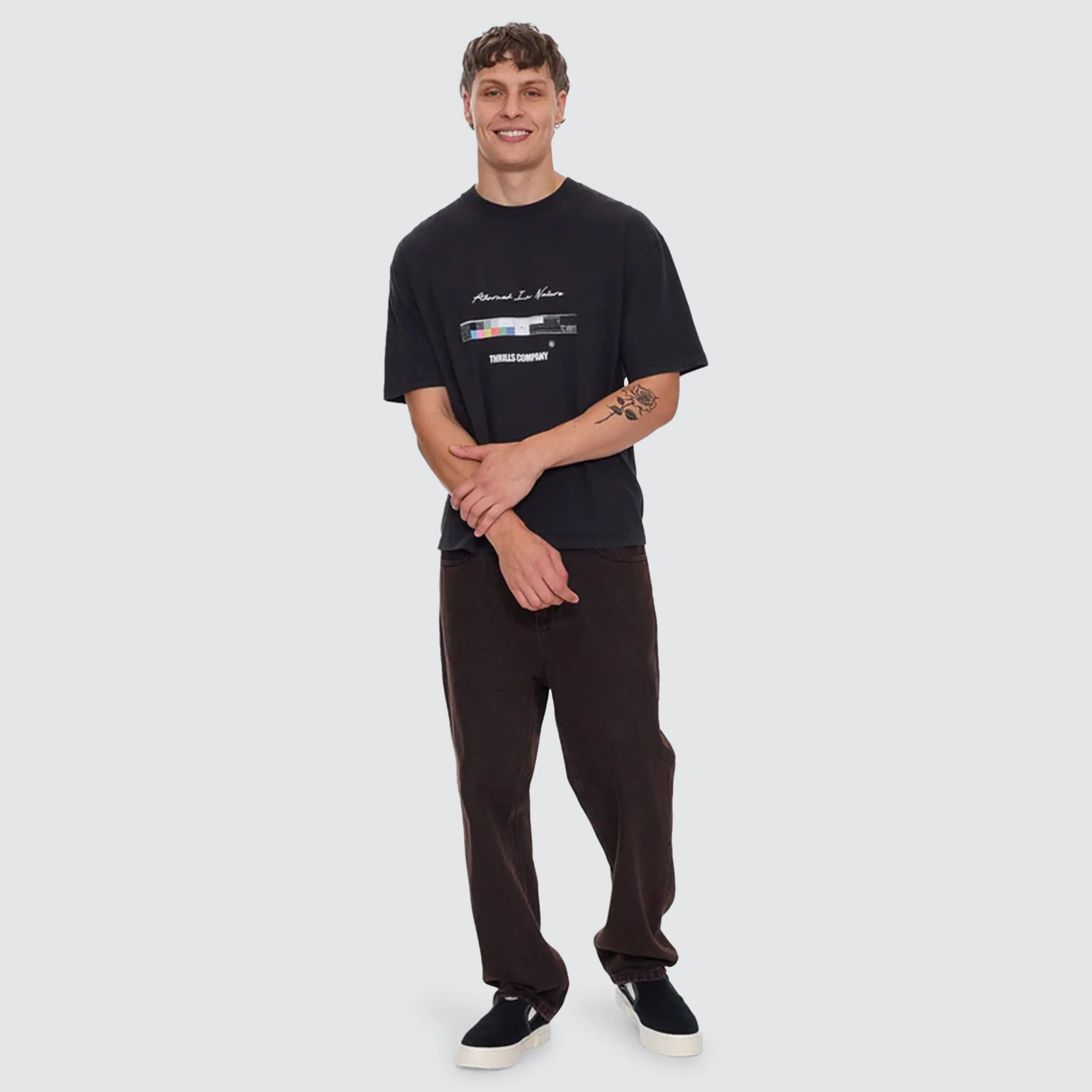 Adorned In Nature Box Tee Black sold by Neverland product image thumbnail 2