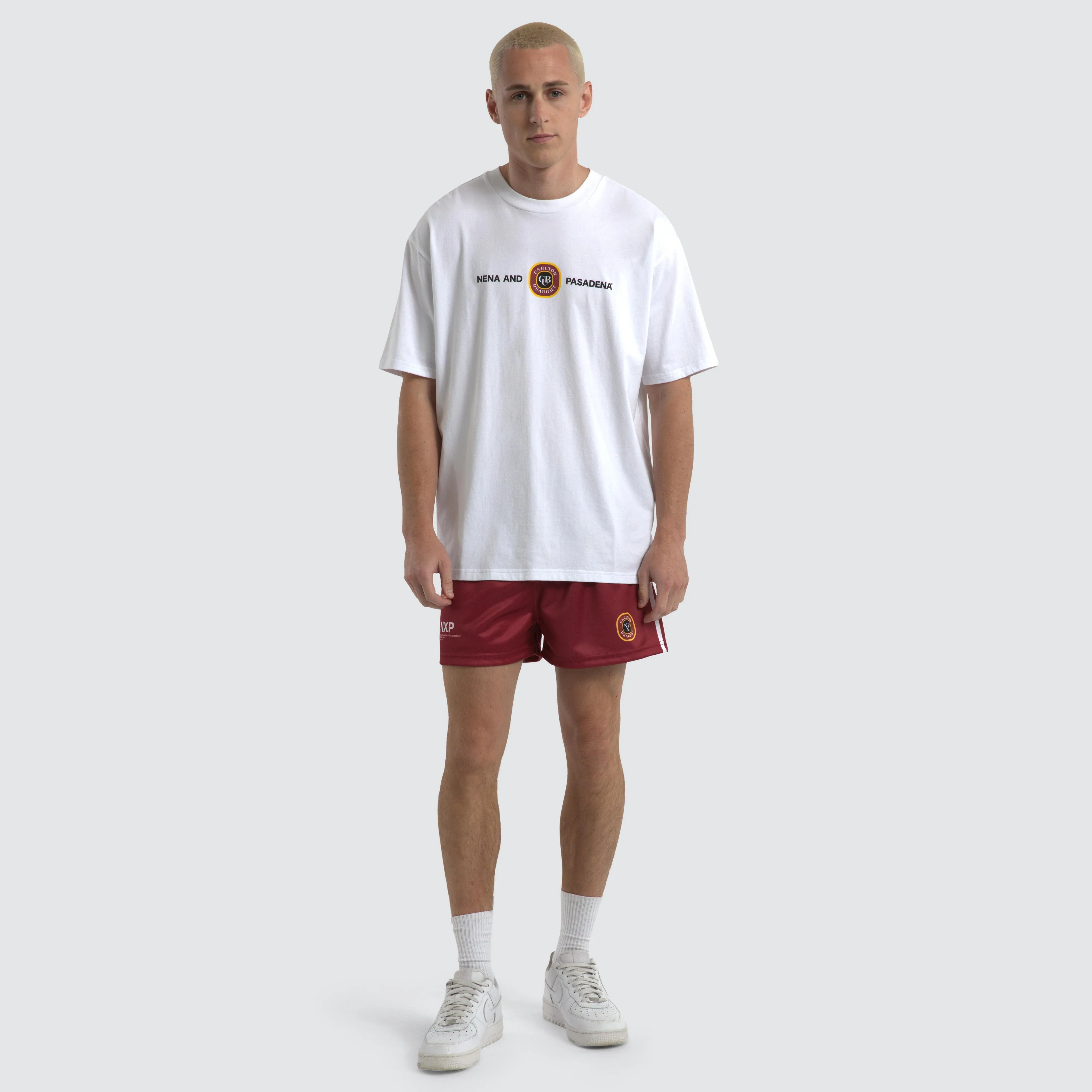 Carlton Draught Centennial Box Fit Tee Optical White sold by Neverland product image thumbnail 2