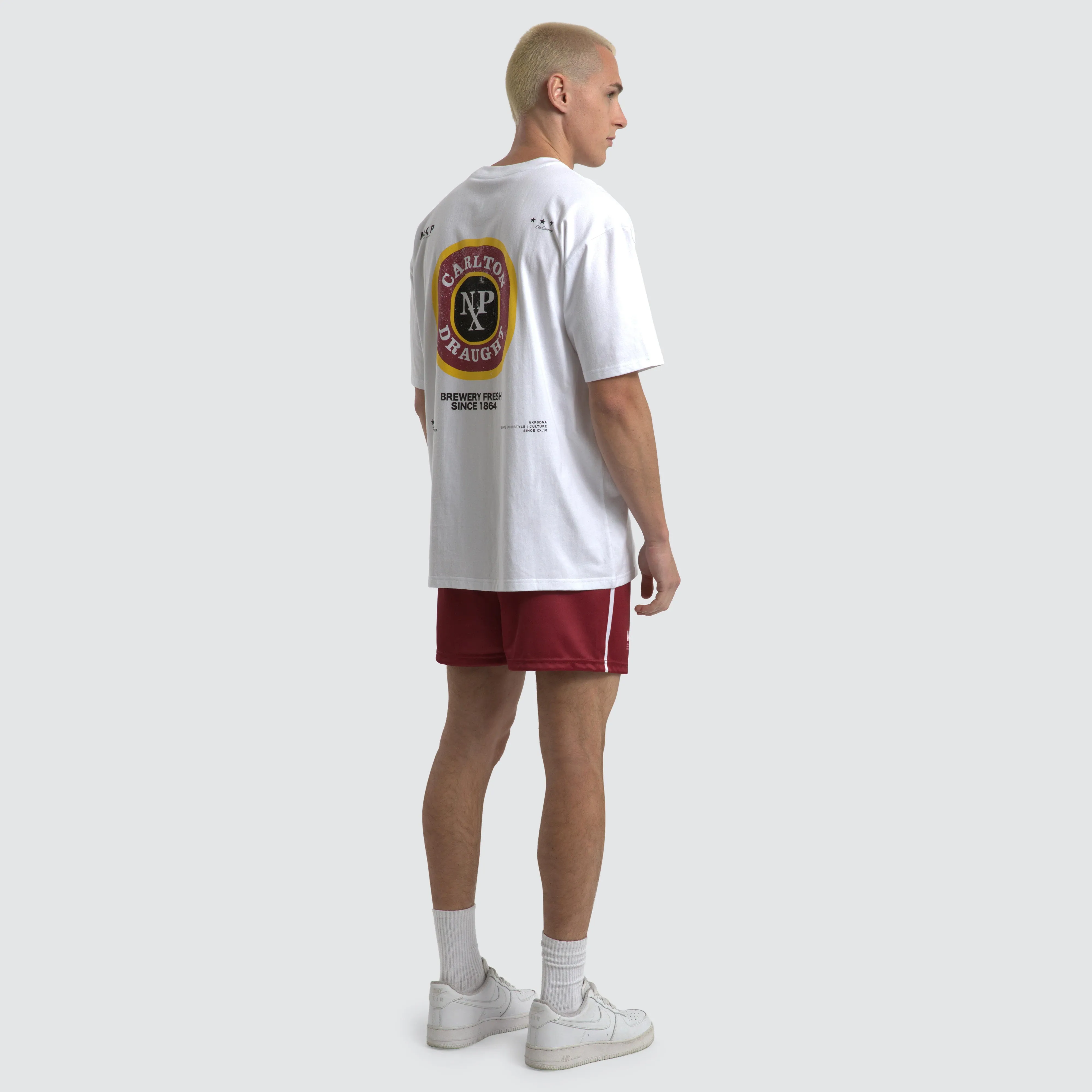 Carlton Draught Centennial Box Fit Tee Optical White sold by Neverland product image thumbnail 4