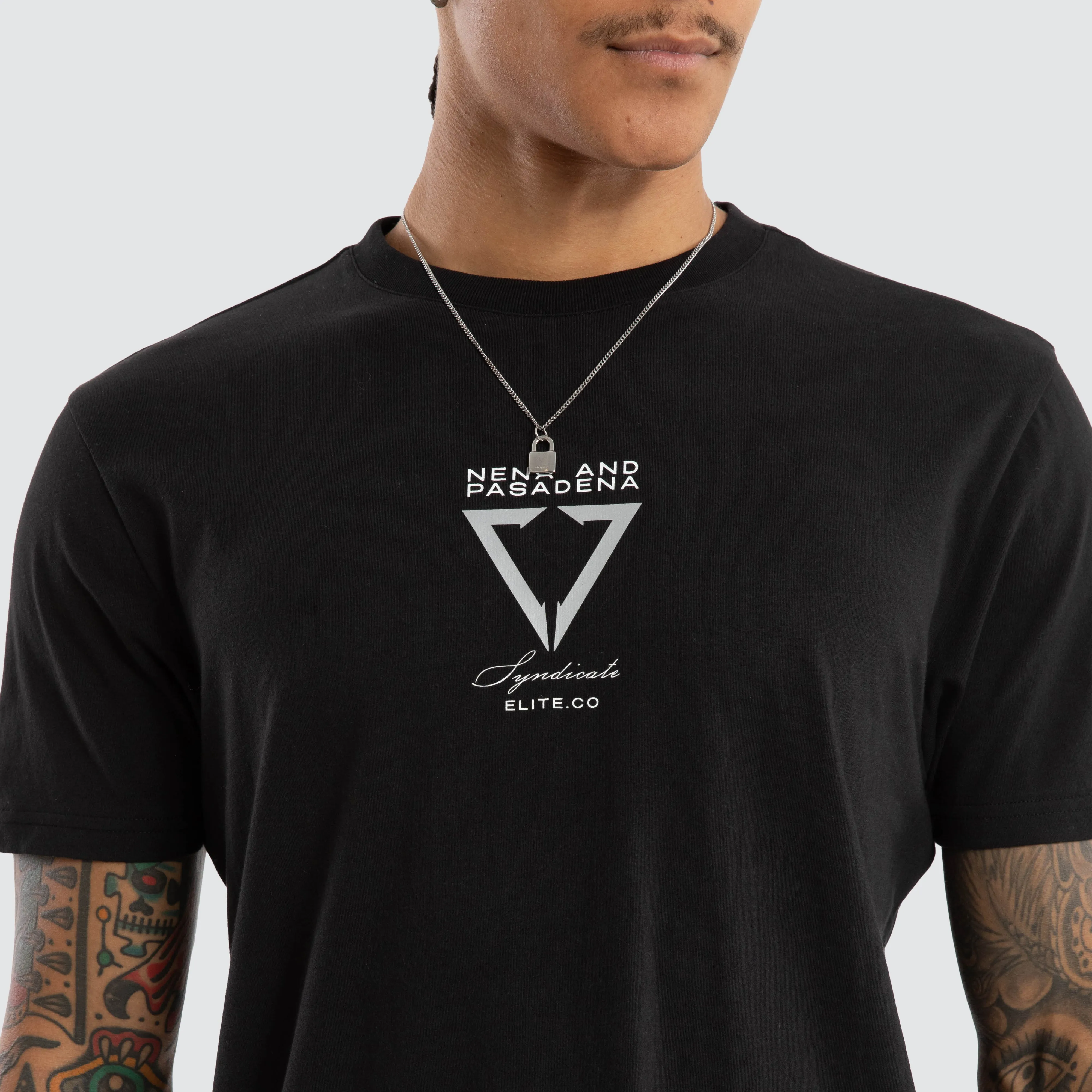 Wave Dual Curved Tee Jet Black sold by Neverland product image thumbnail 3